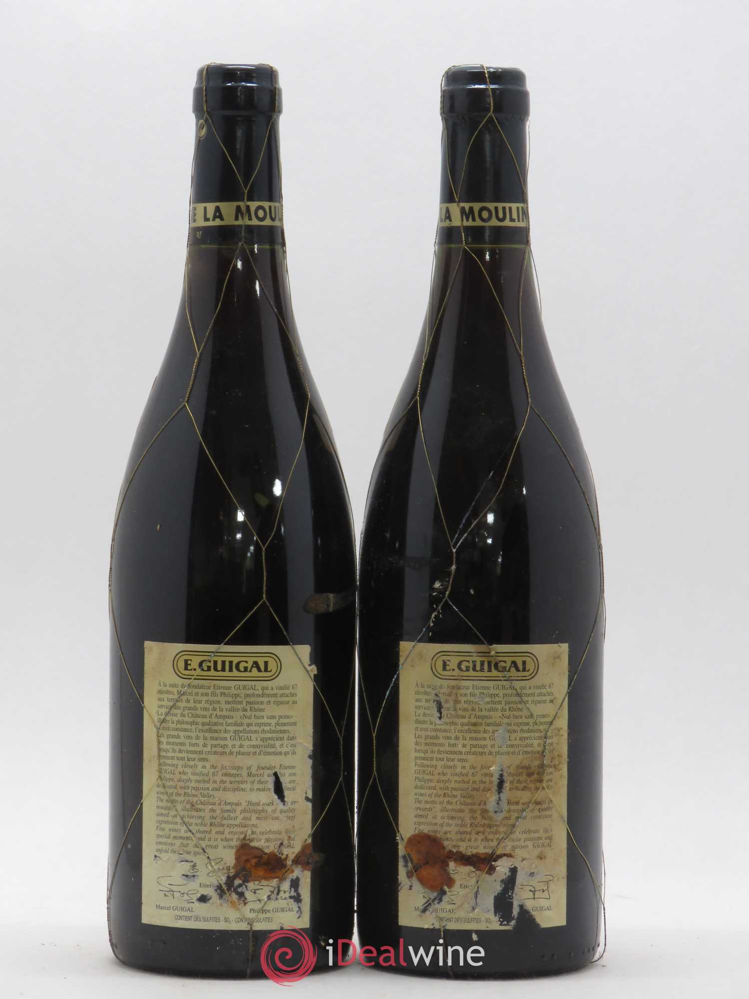 Côte-Rôtie La Mouline Guigal 2002 - Lot de 2 bouteilles - 1