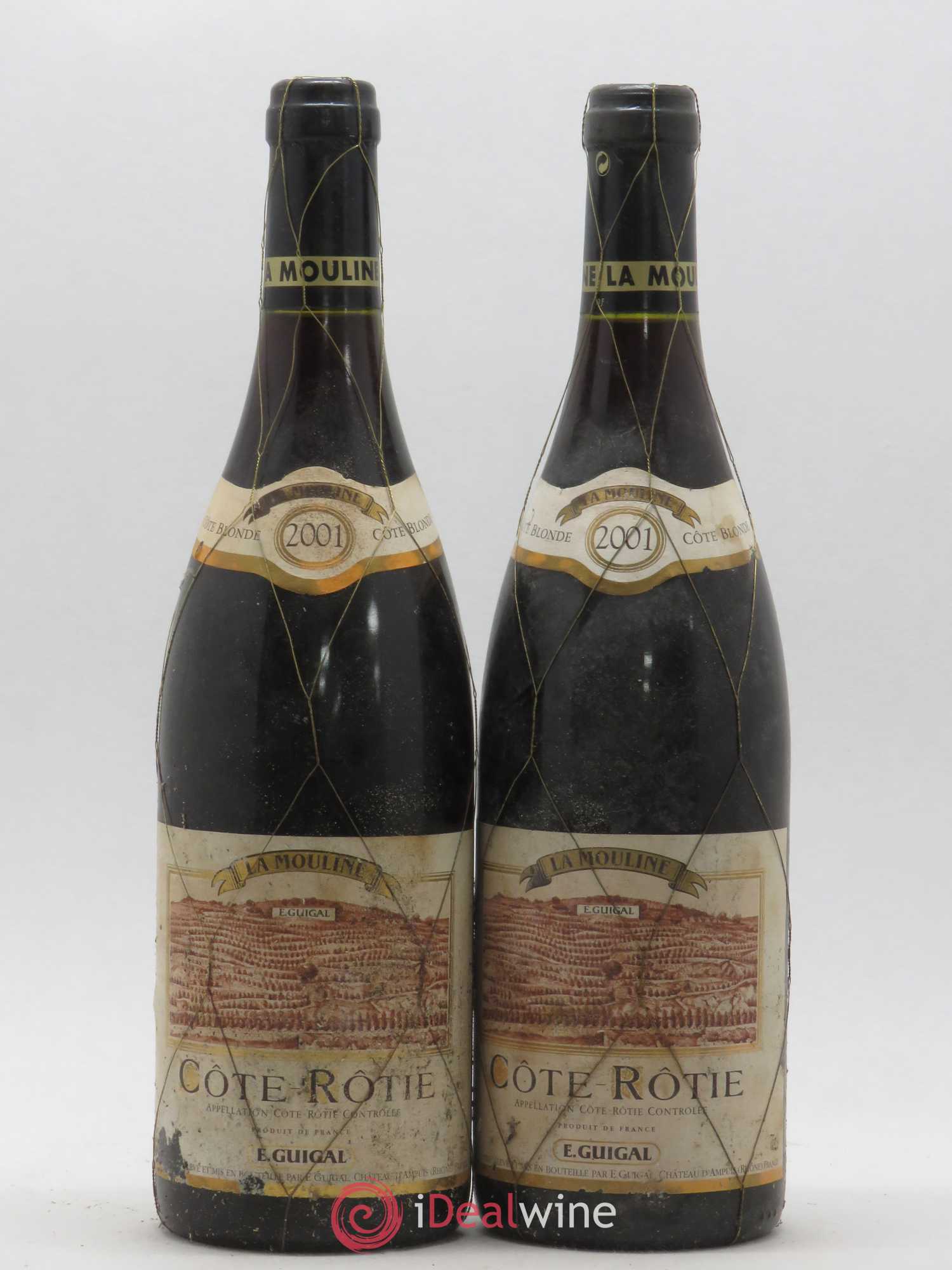 Côte-Rôtie La Mouline Guigal 2001 - Lot de 2 bouteilles - 0