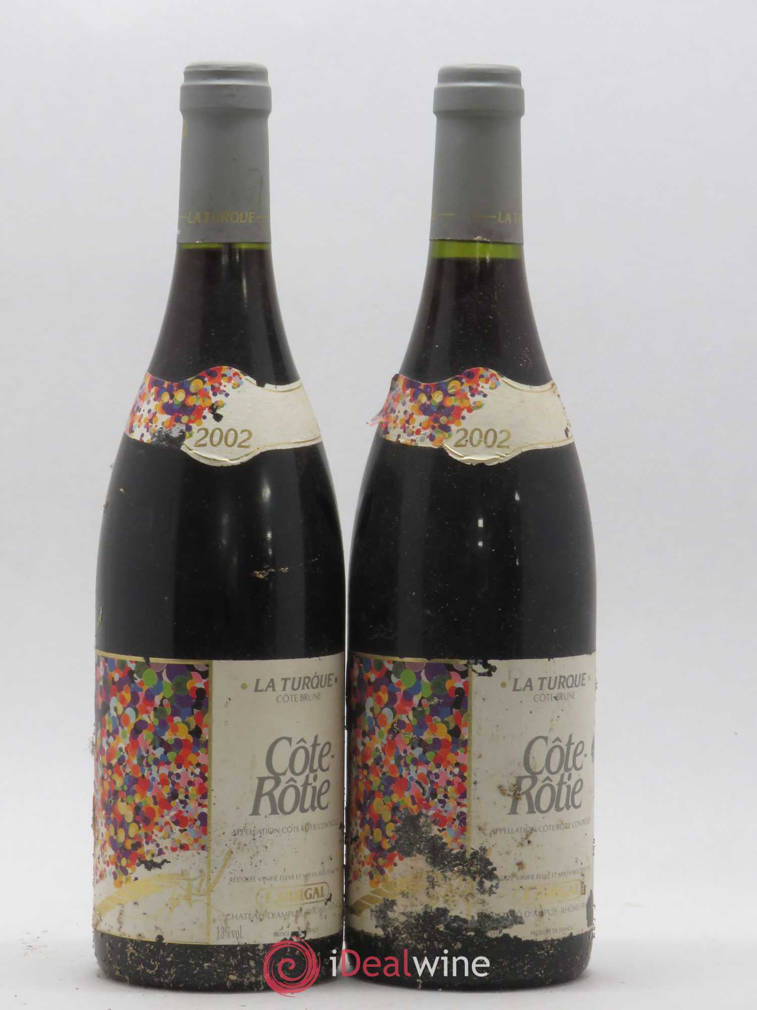Côte-Rôtie La Turque Guigal 2002 - Lot de 2 bouteilles - 0