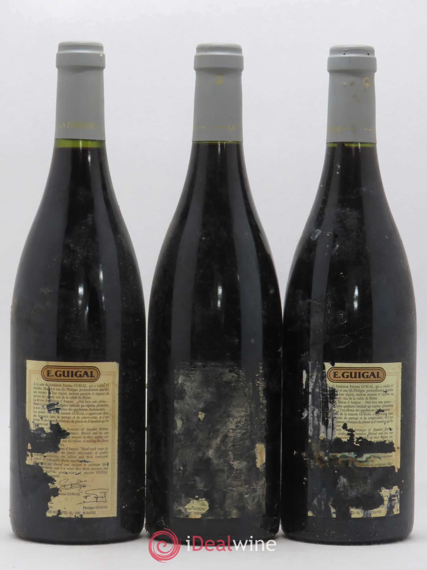 Côte-Rôtie La Turque Guigal 2003 - Lot de 3 bouteilles - 1