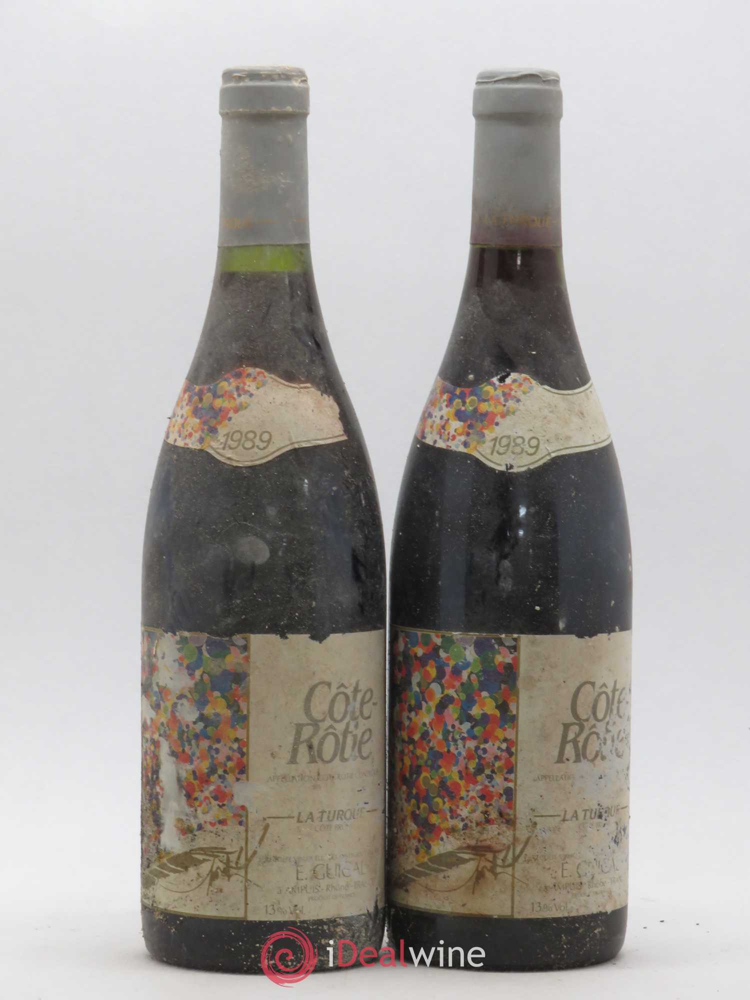 Côte-Rôtie La Turque Guigal 1989 - Lot de 2 bouteilles - 0