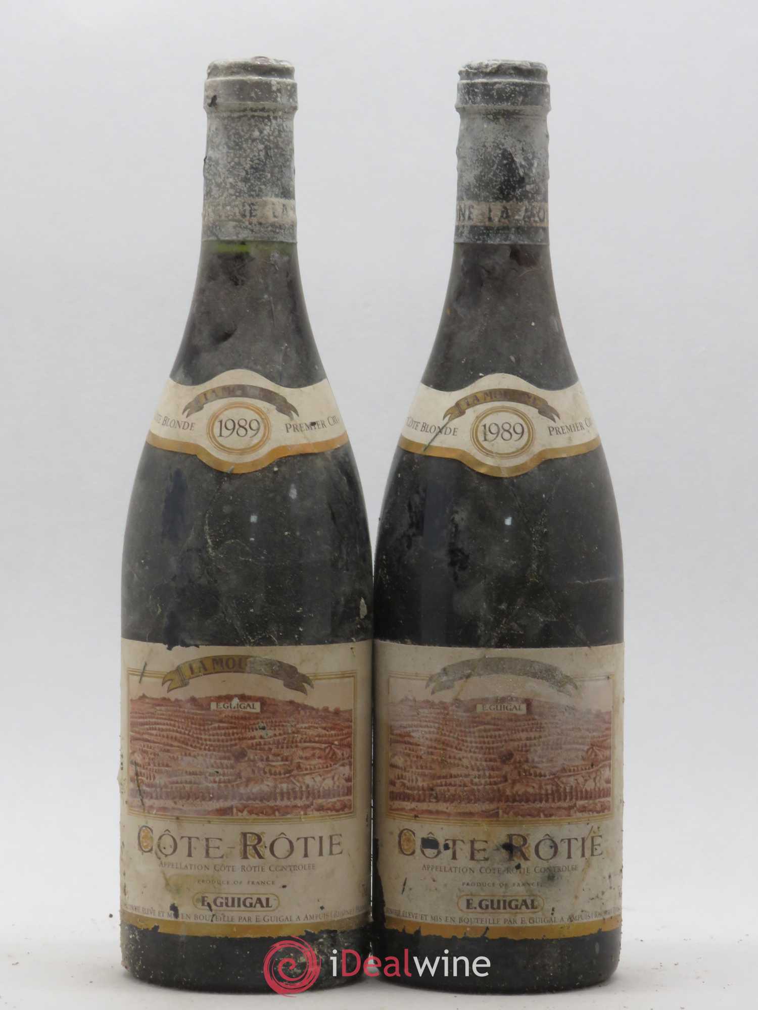 Côte-Rôtie La Mouline Guigal 1989 - Lot de 2 bouteilles - 0