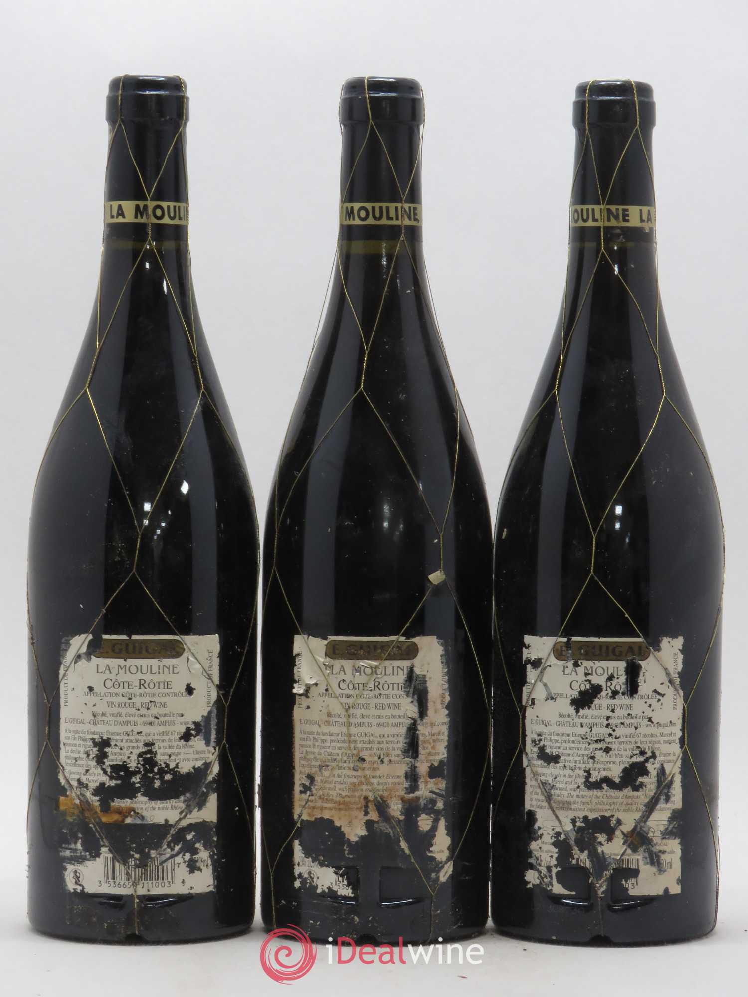 Côte-Rôtie La Mouline Guigal 2004 - Lot de 3 bouteilles - 1