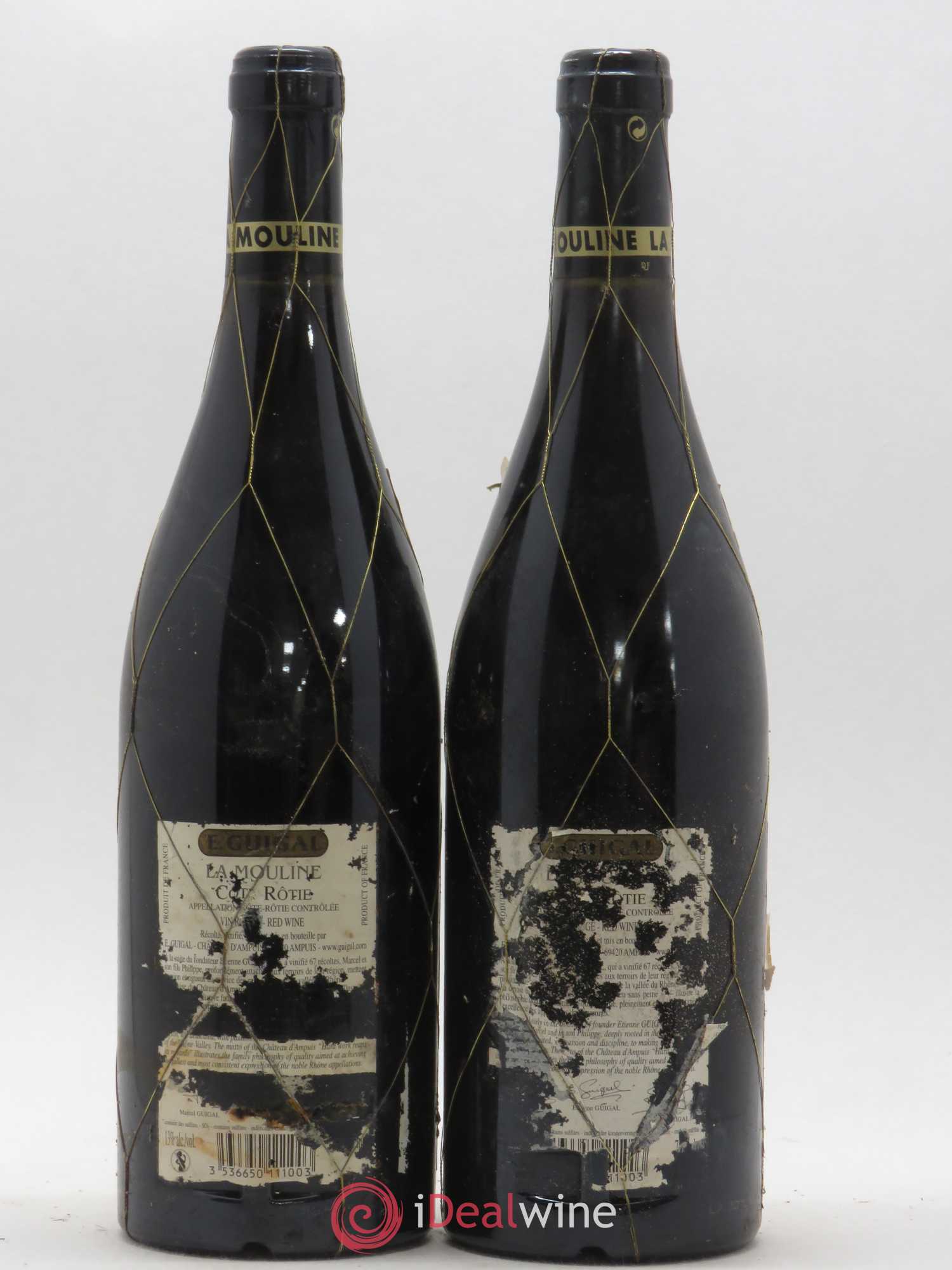 Côte-Rôtie La Mouline Guigal 2004 - Lot de 2 bouteilles - 1