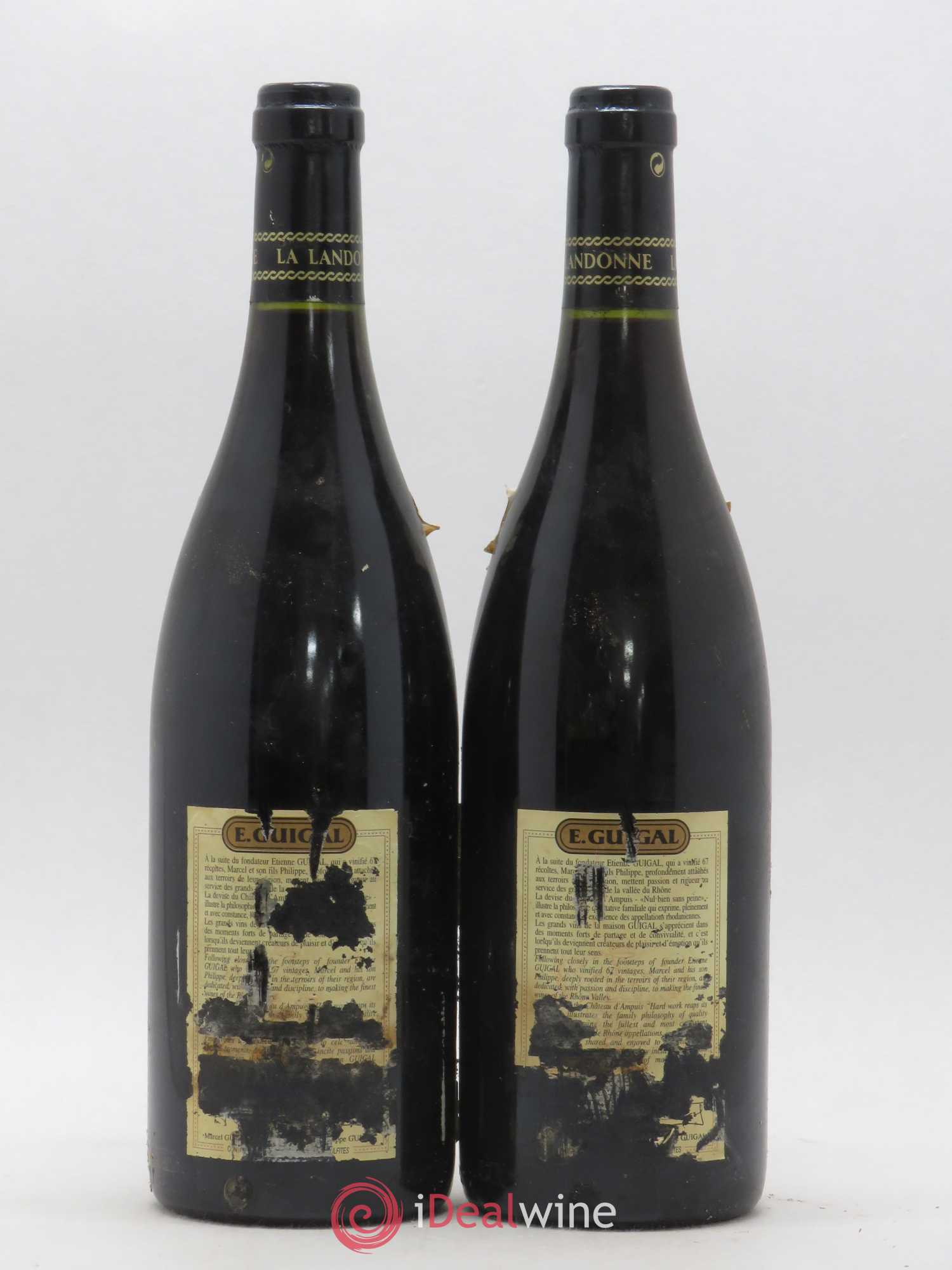 Côte-Rôtie La Landonne Guigal 2003 - Lot de 2 bouteilles - 1