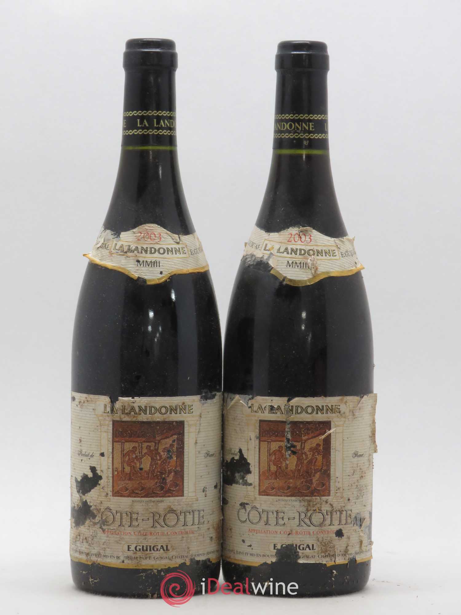 Côte-Rôtie La Landonne Guigal 2003 - Lot de 2 bouteilles - 0