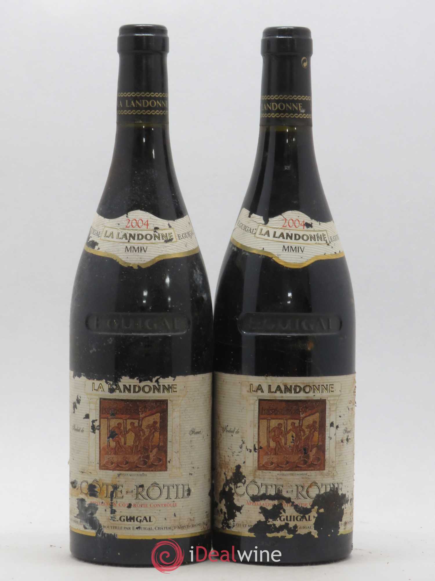 Côte-Rôtie La Landonne Guigal 2004 - Lot de 2 bouteilles - 0