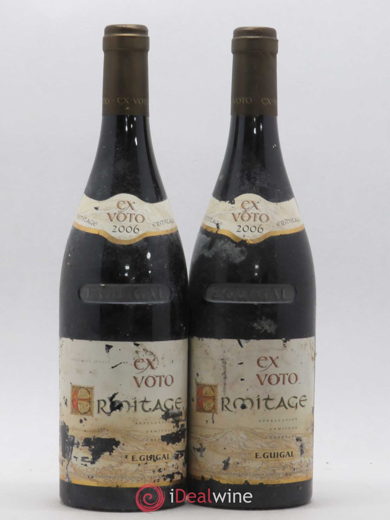 Ermitage Ex Voto Guigal 2006 - Lot de 2 bouteilles - 0
