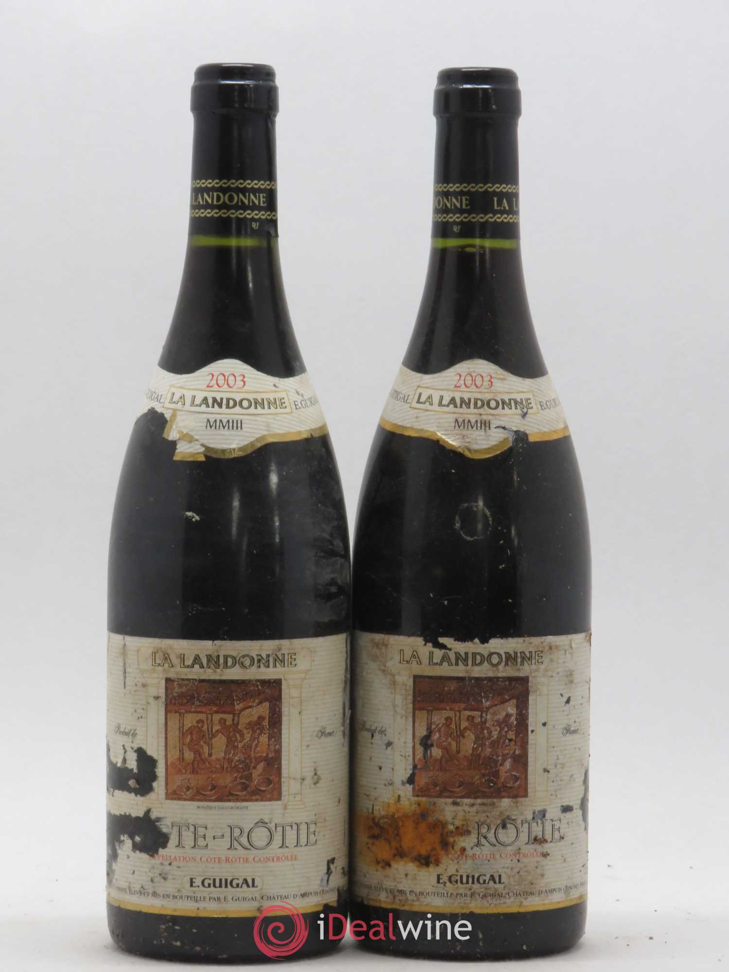Côte-Rôtie La Landonne Guigal 2003 - Lot de 2 bouteilles - 0
