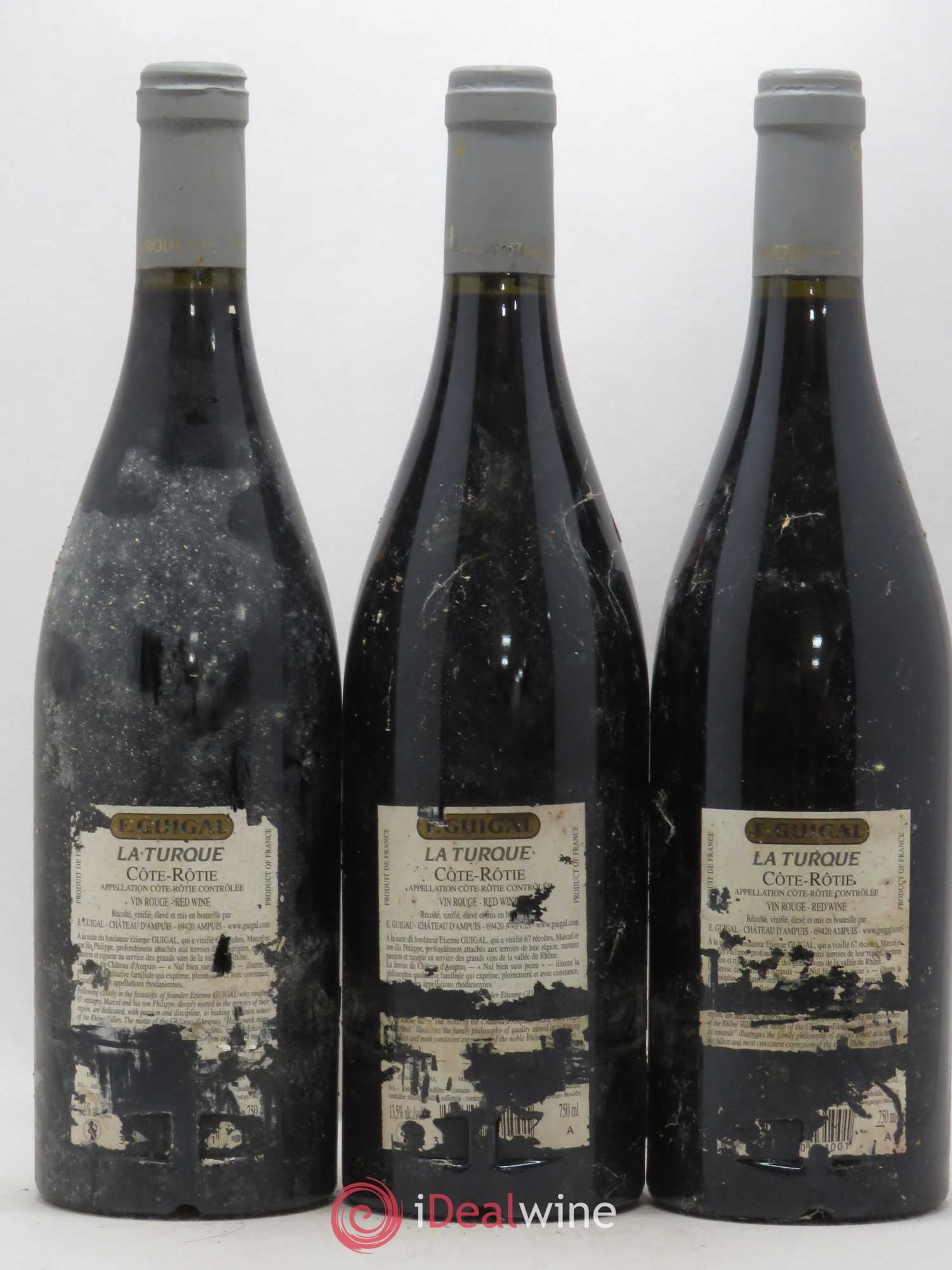 Côte-Rôtie La Turque Guigal 2006 - Lot de 3 bouteilles - 1