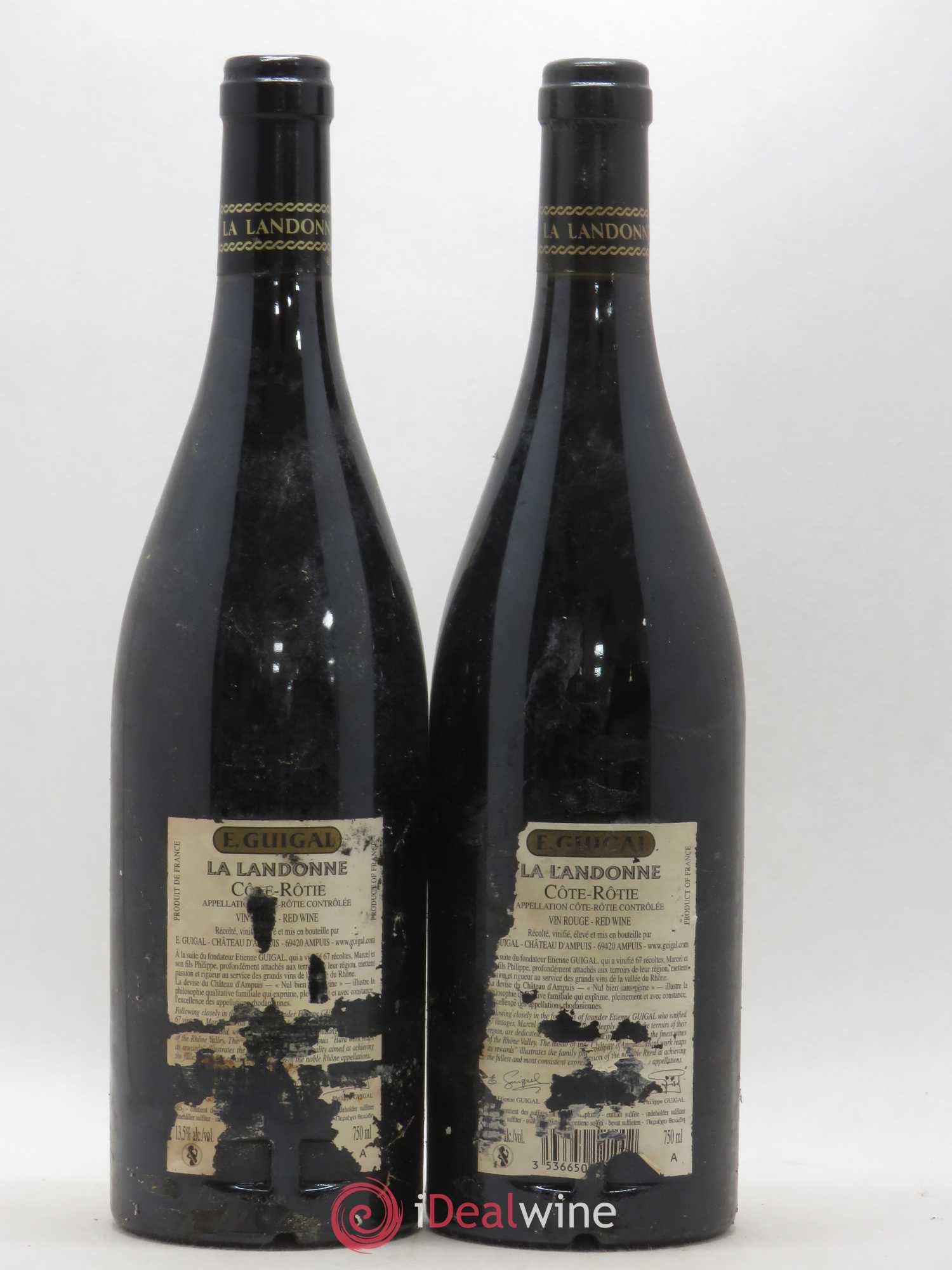 Côte-Rôtie La Landonne Guigal 2006 - Lot de 2 bouteilles - 1