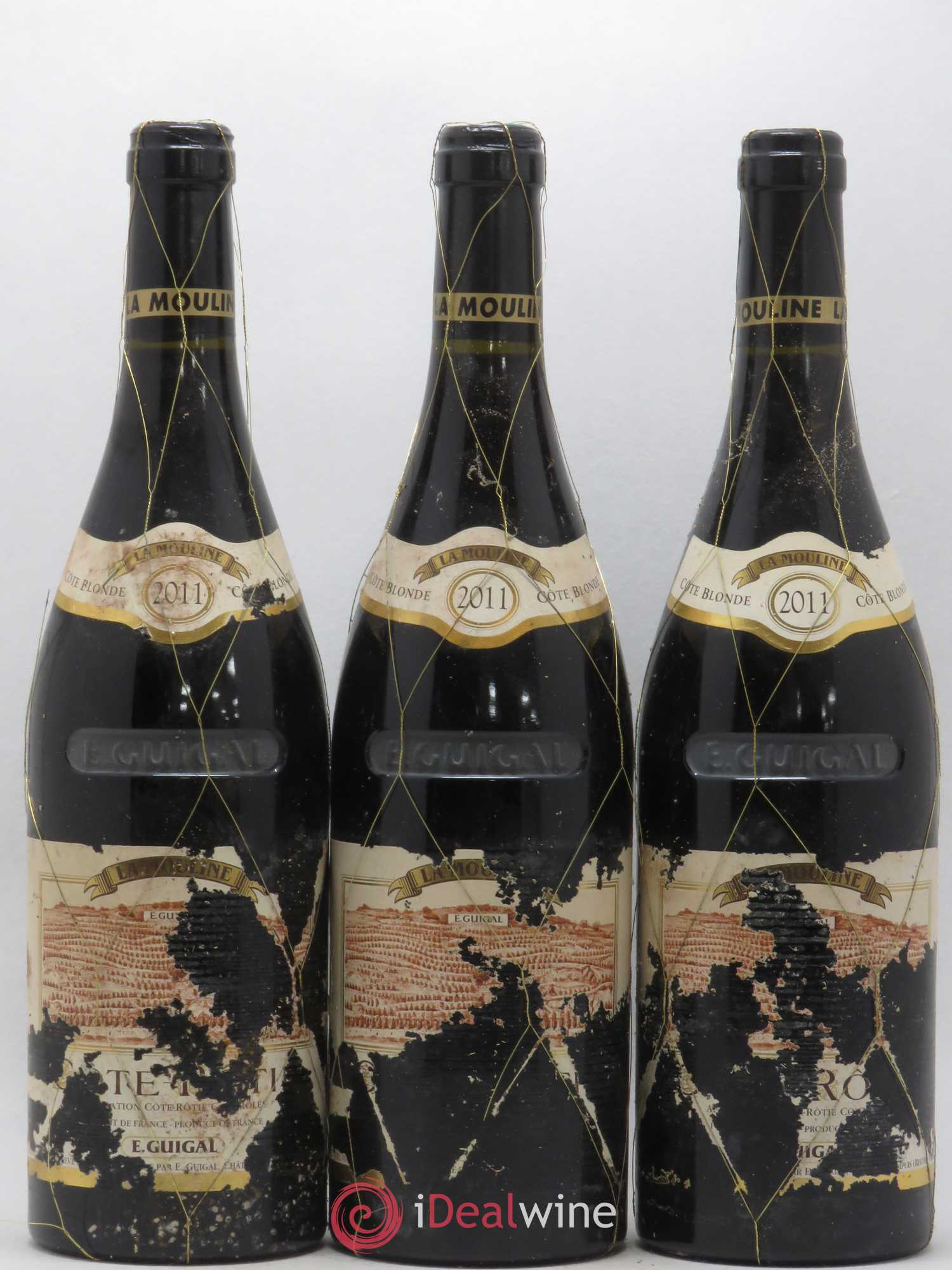 Côte-Rôtie La Mouline Guigal 2011 - Lot de 3 bouteilles - 0