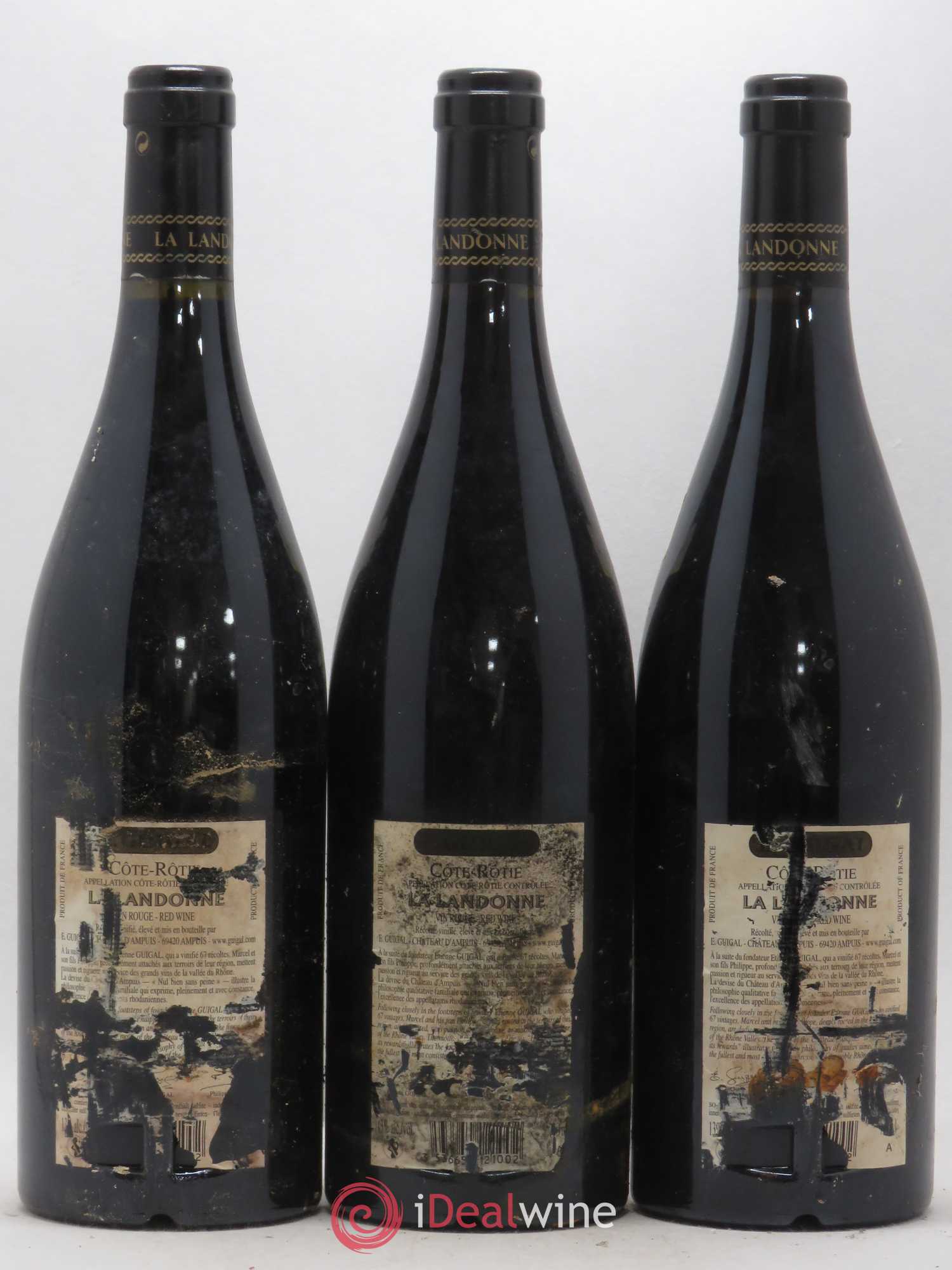 Côte-Rôtie La Landonne Guigal 2008 - Lot de 3 bouteilles - 1