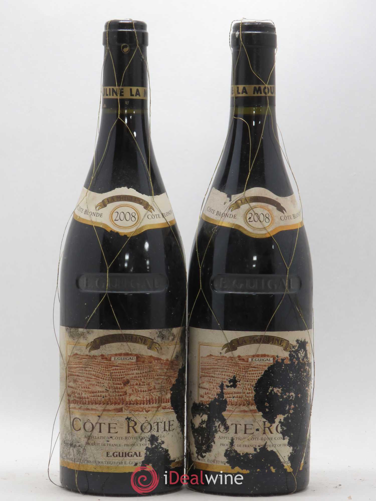 Côte-Rôtie La Mouline Guigal 2008 - Lot de 2 bouteilles - 0