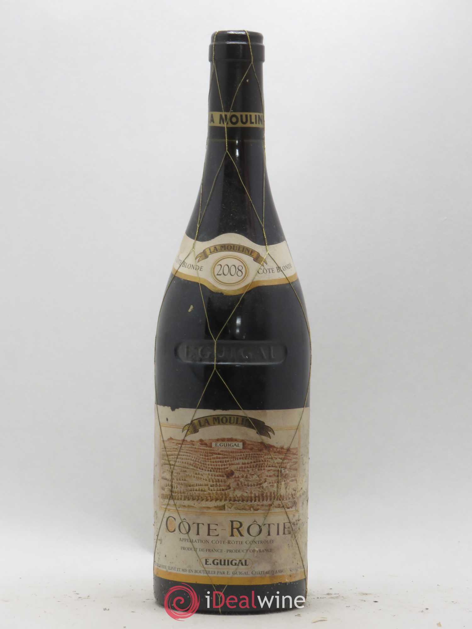 Côte-Rôtie La Mouline Guigal 2008 - Lot de 1 bouteille - 0