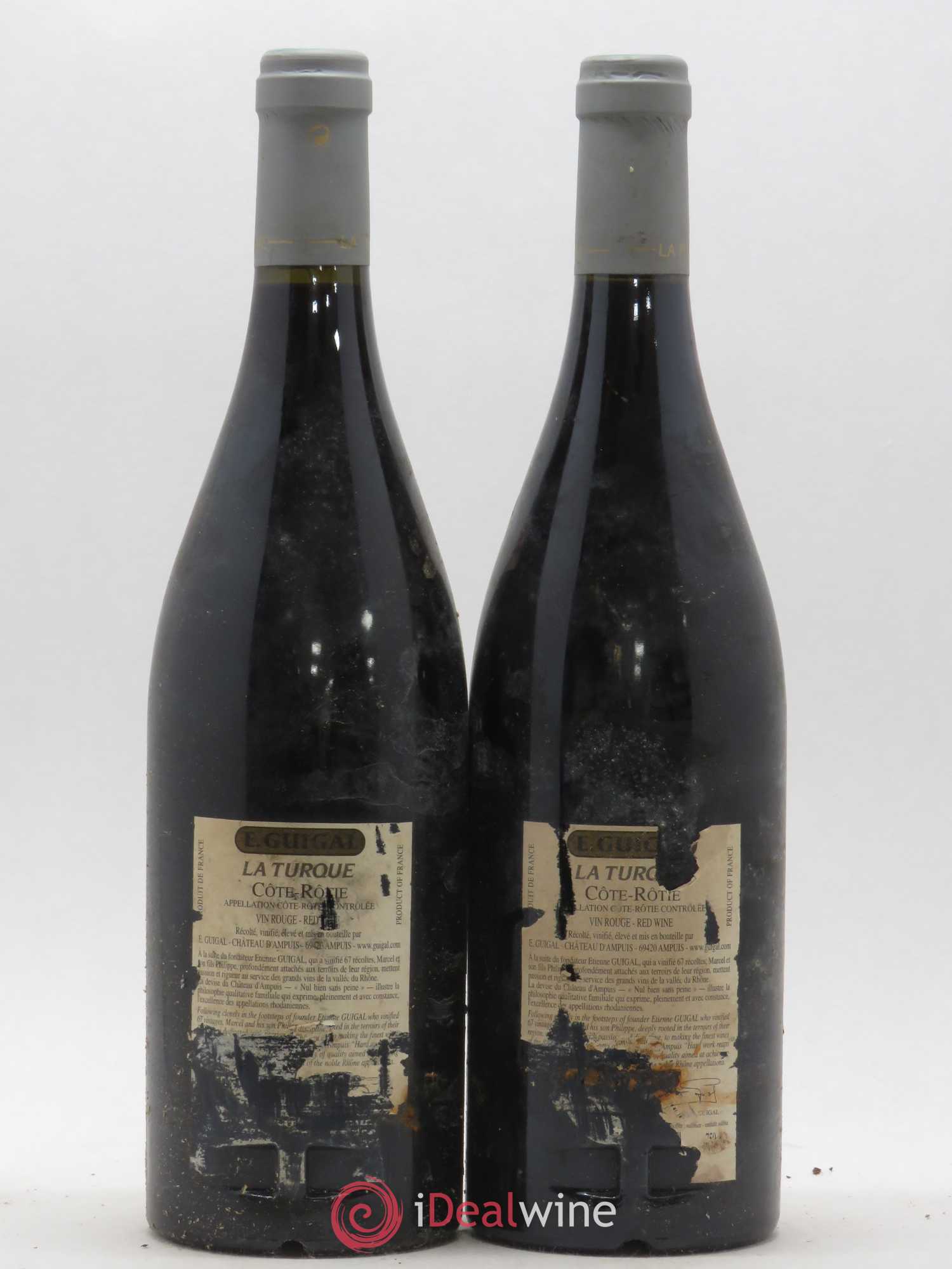 Côte-Rôtie La Turque Guigal 2005 - Lot de 2 bouteilles - 1