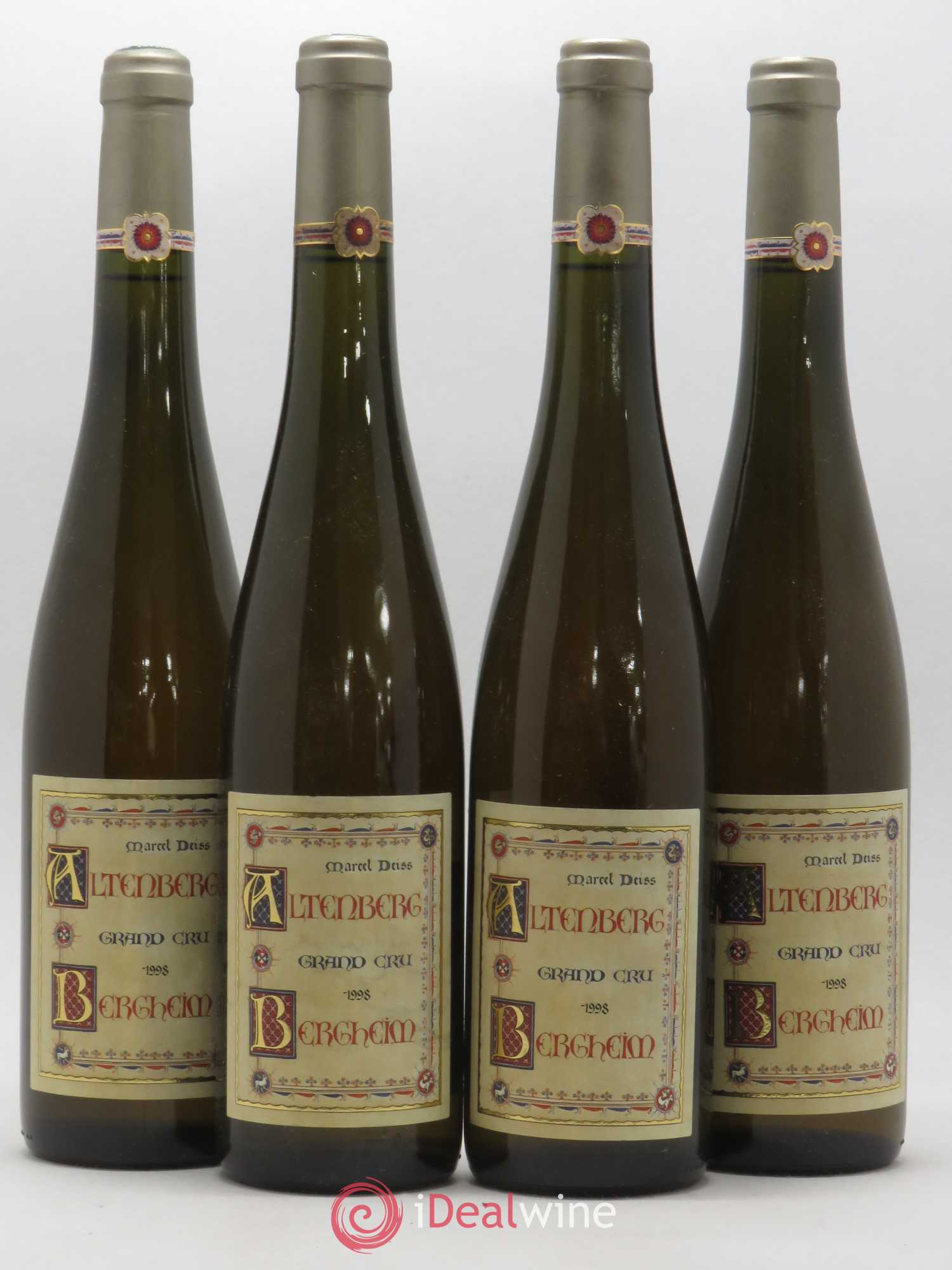 Alsace Grand Cru Altenberg de Bergheim Marcel Deiss (Domaine) 1998 - Lotto di 4 bottiglie - 0
