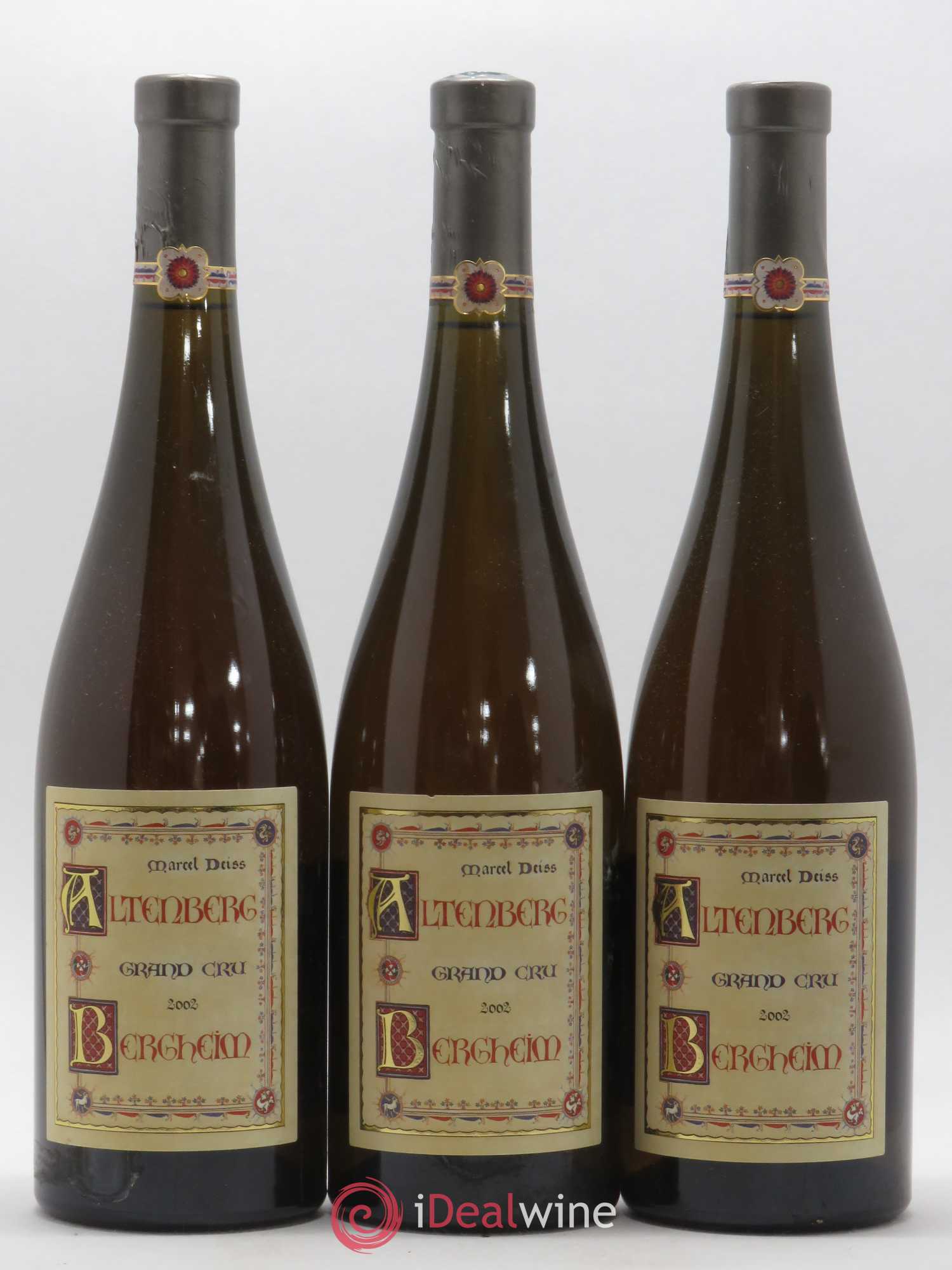 Alsace Grand Cru Altenberg de Bergheim Marcel Deiss (Domaine) 2002 - Lotto di 3 bottiglie - 0