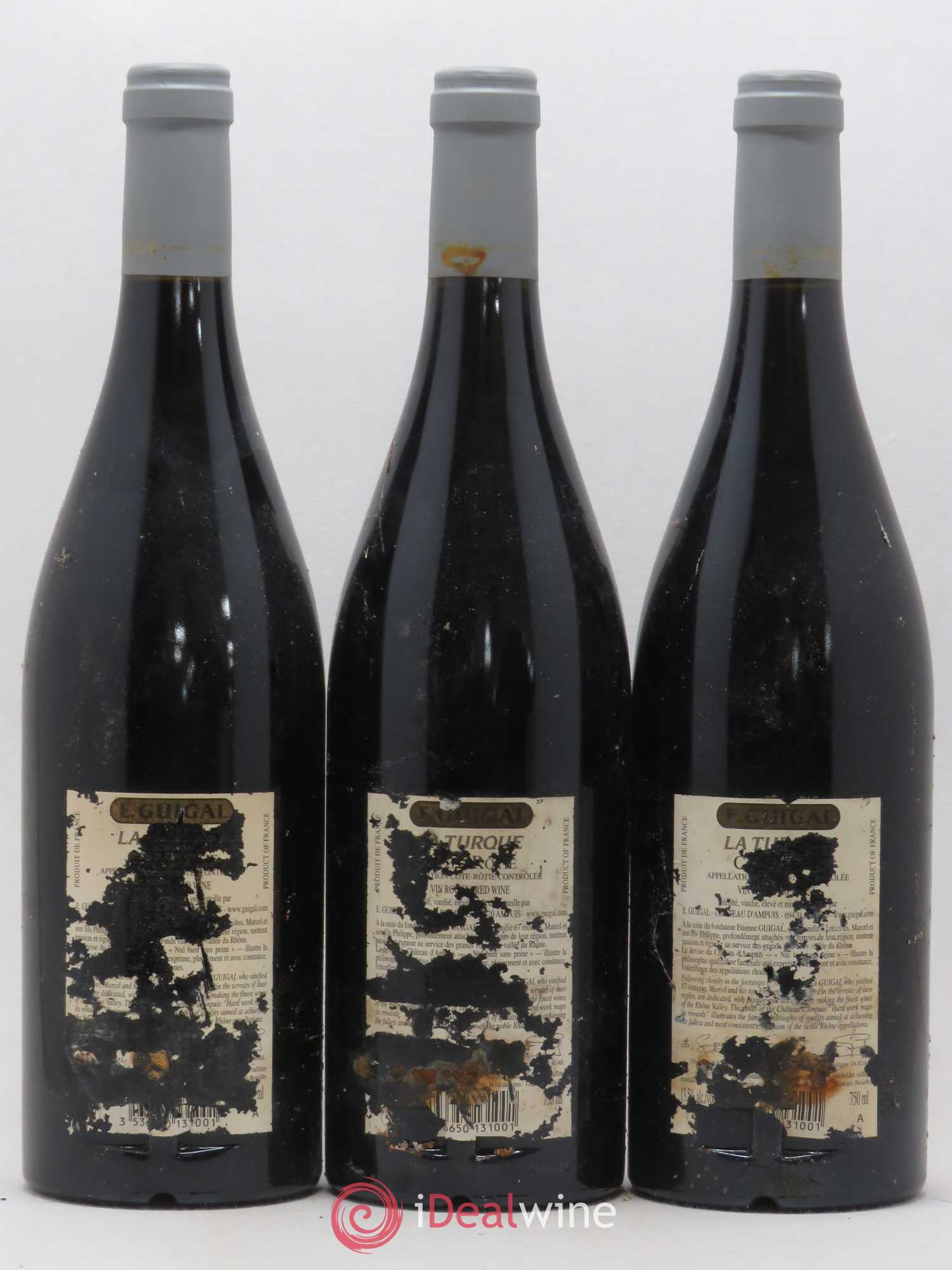 Côte-Rôtie La Turque Guigal 2010 - Lot de 3 bouteilles - 1