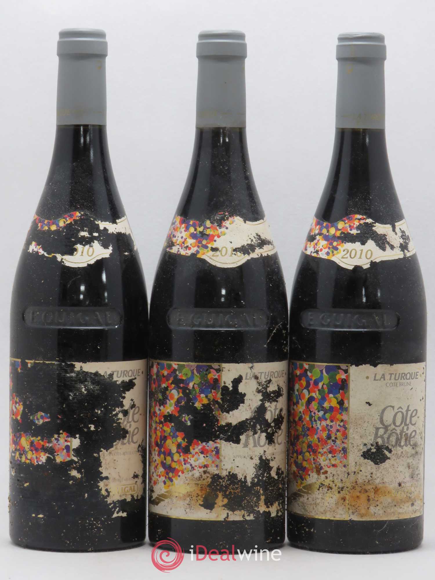 Côte-Rôtie La Turque Guigal 2010 - Lot de 3 bouteilles - 0