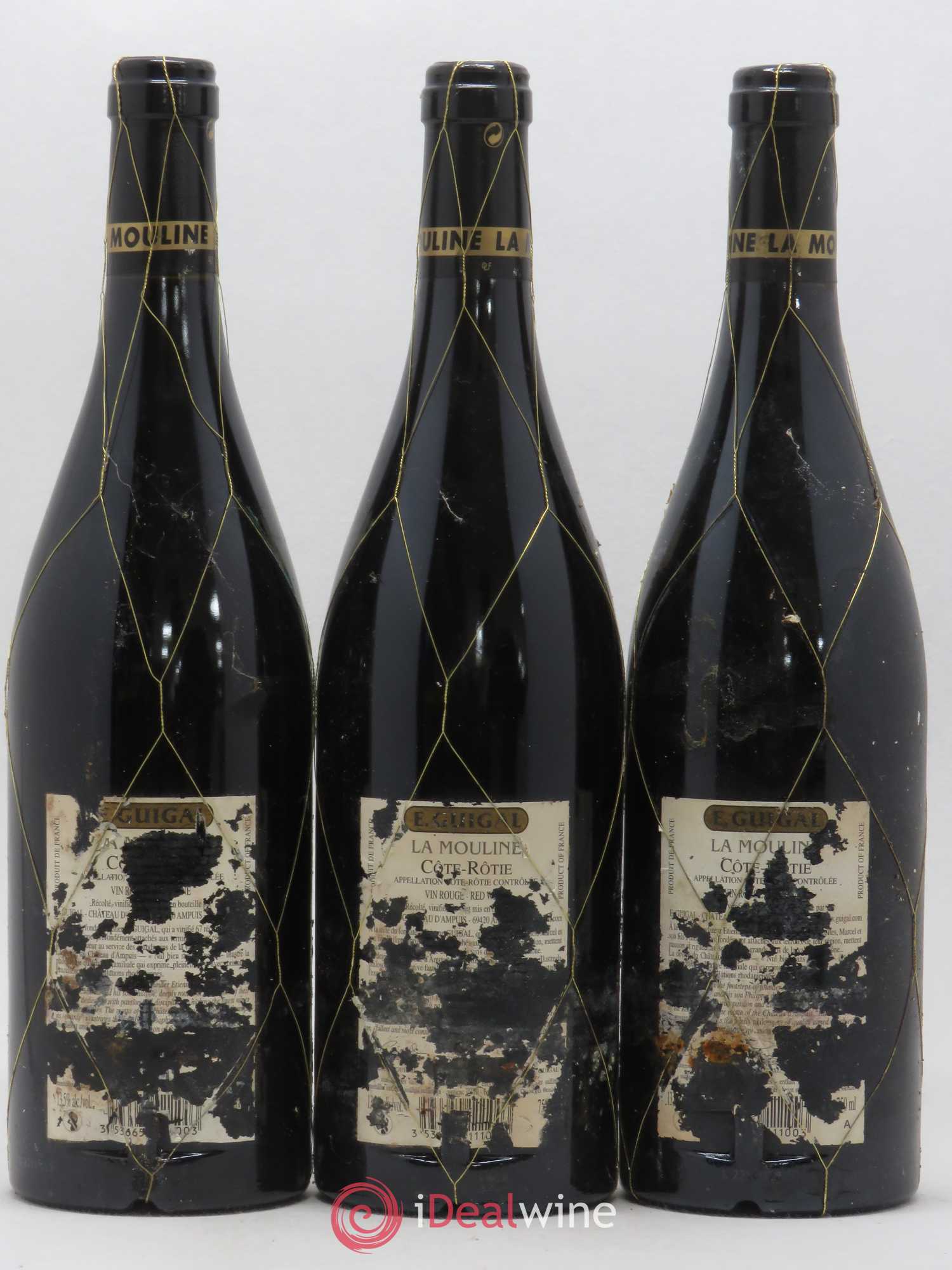 Côte-Rôtie La Mouline Guigal 2010 - Lot de 3 bouteilles - 1