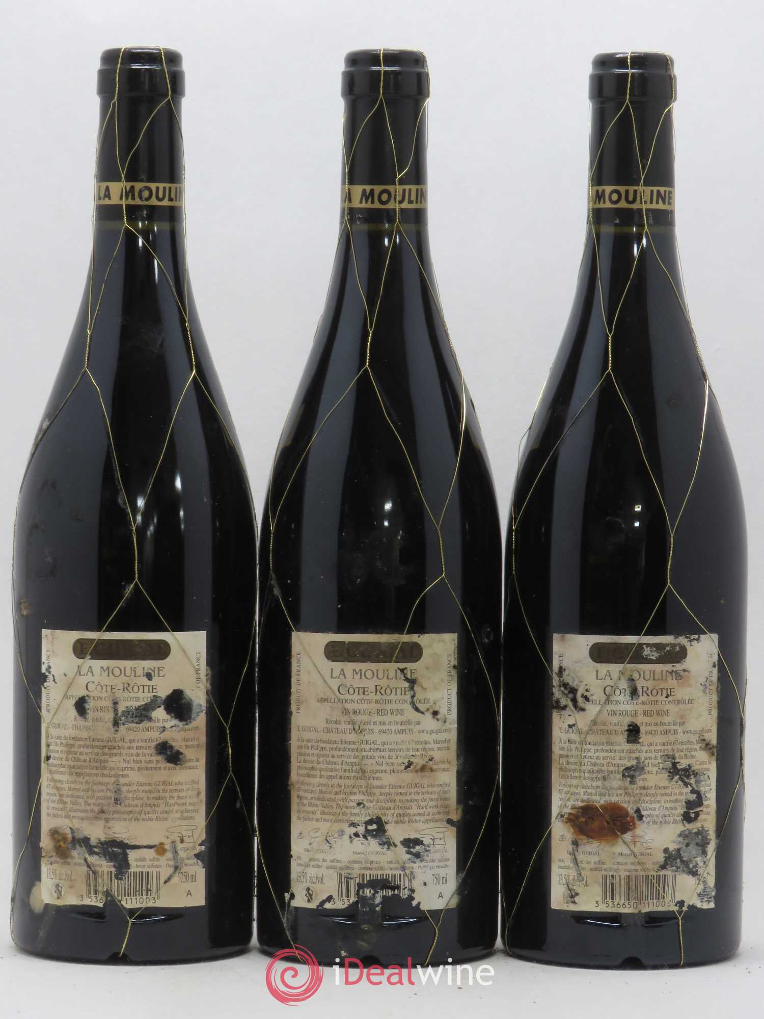 Côte-Rôtie La Mouline Guigal 2014 - Lot de 3 bouteilles - 1