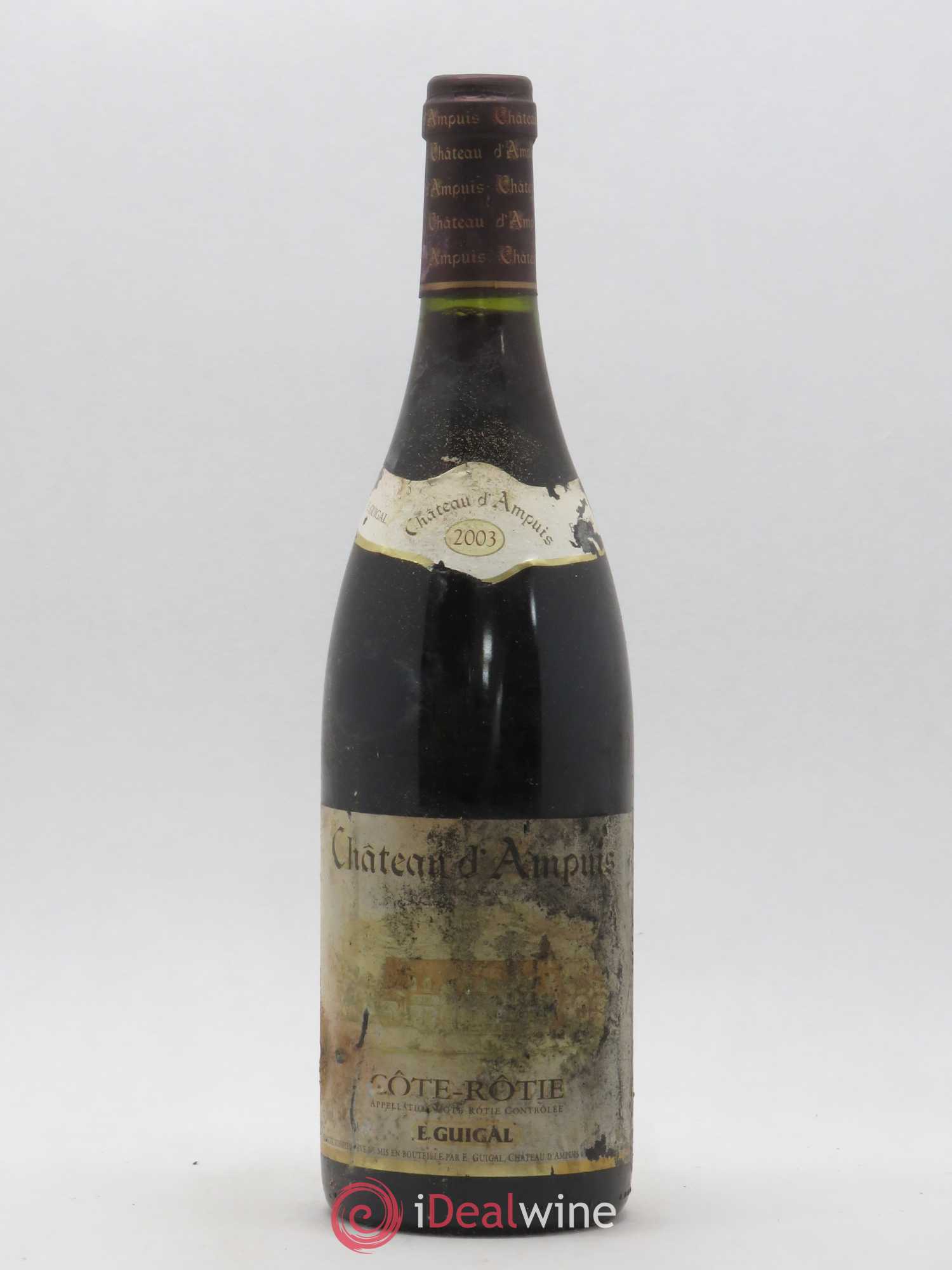 Côte-Rôtie Château d'Ampuis Guigal 2003 - Lot de 1 bouteille - 0