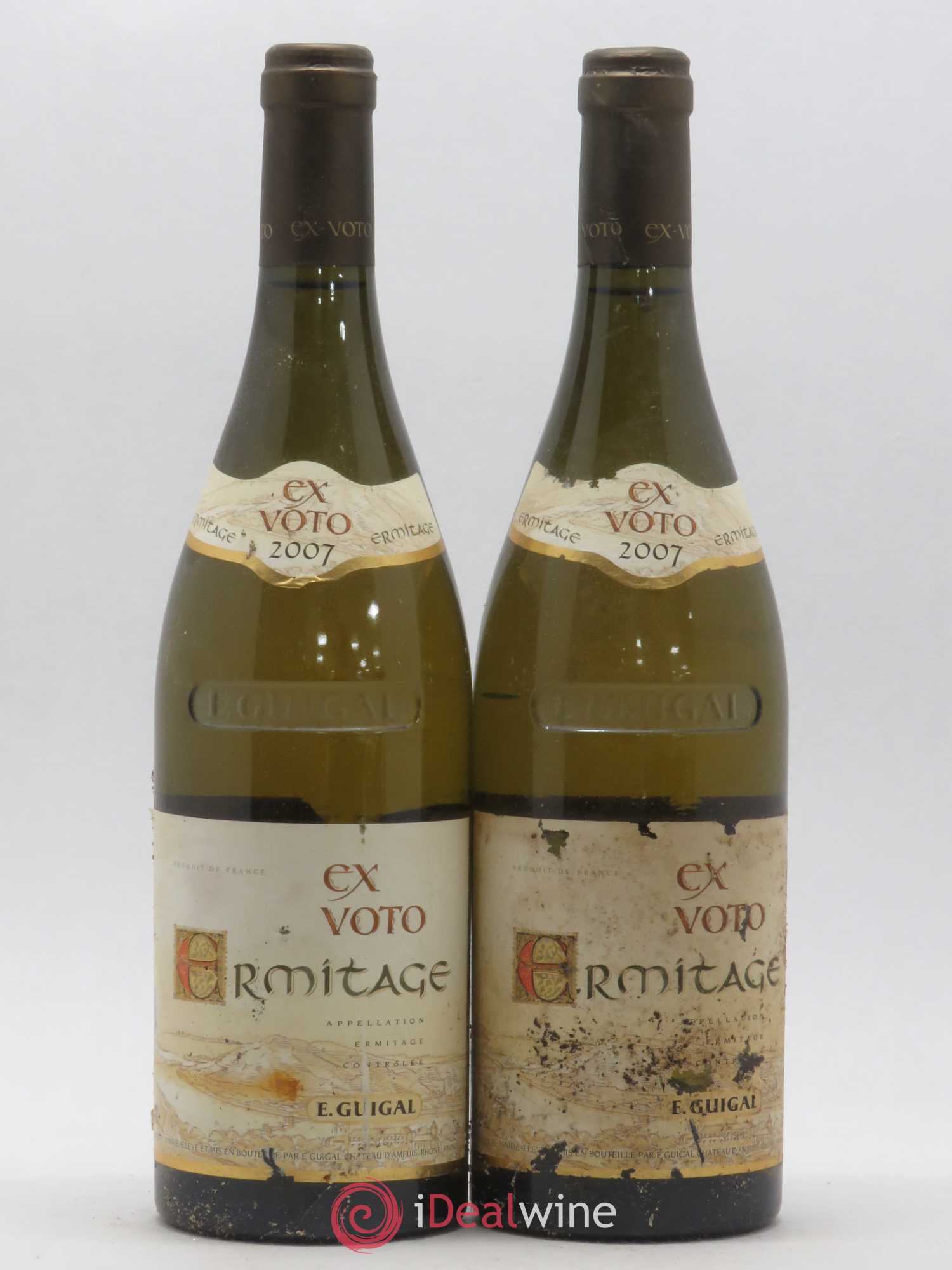 Ermitage Ex Voto Guigal 2007 - Lot de 2 bouteilles - 0