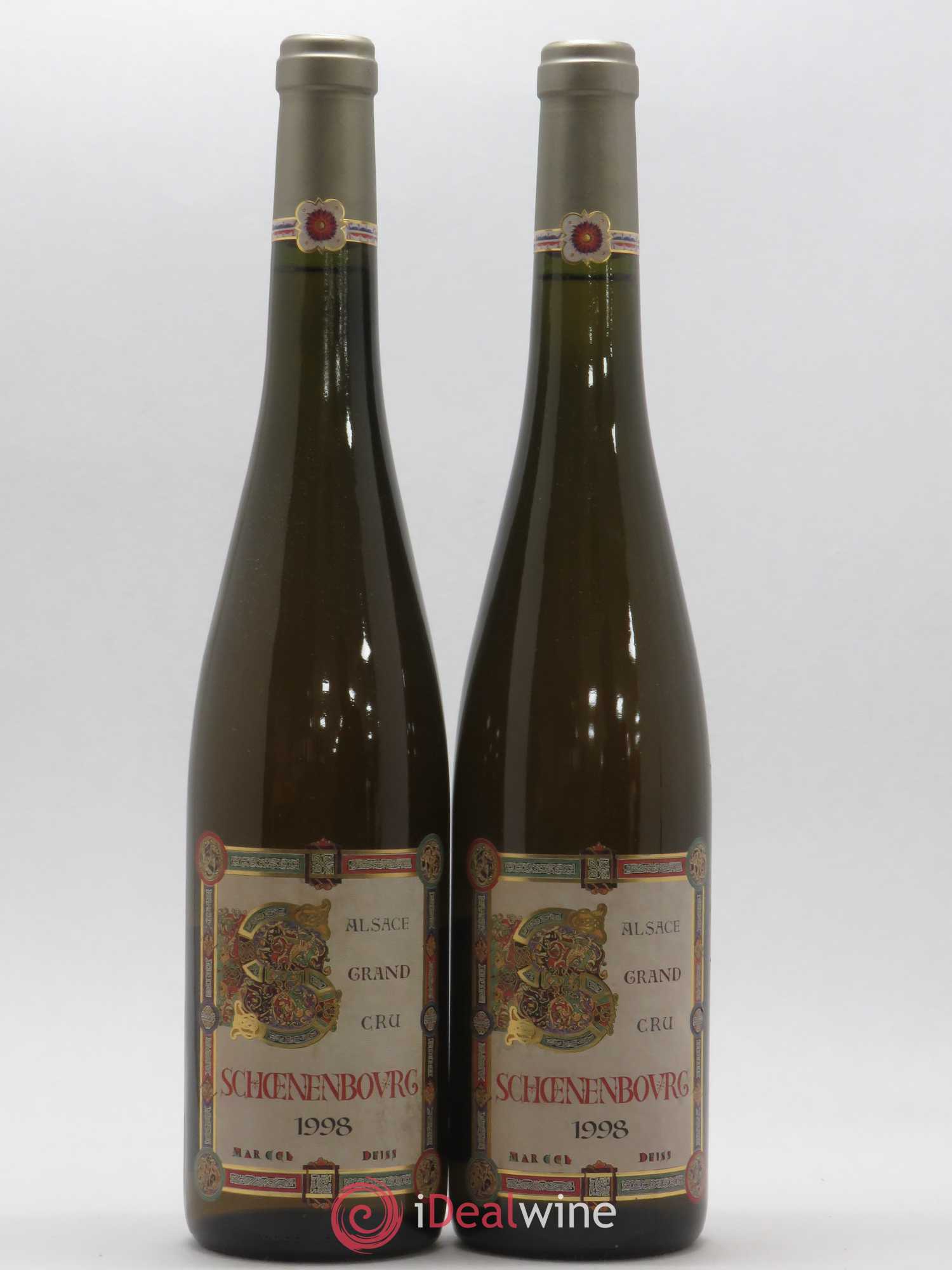Alsace Grand Cru Schoenenbourg Marcel Deiss (Domaine) 1998 - Lot de 2 bouteilles - 0