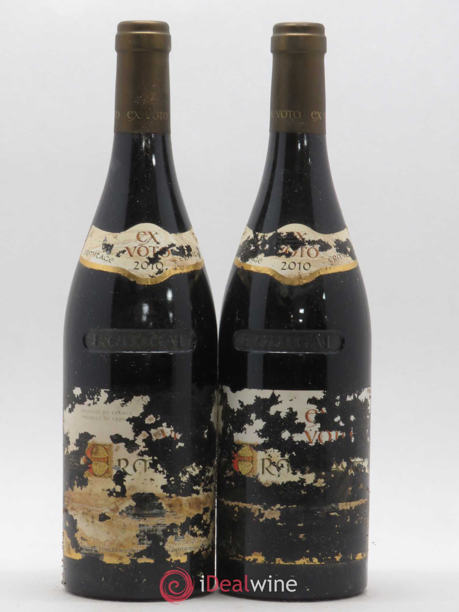 Ermitage Ex Voto Guigal 2010 - Lot de 2 bouteilles - 0