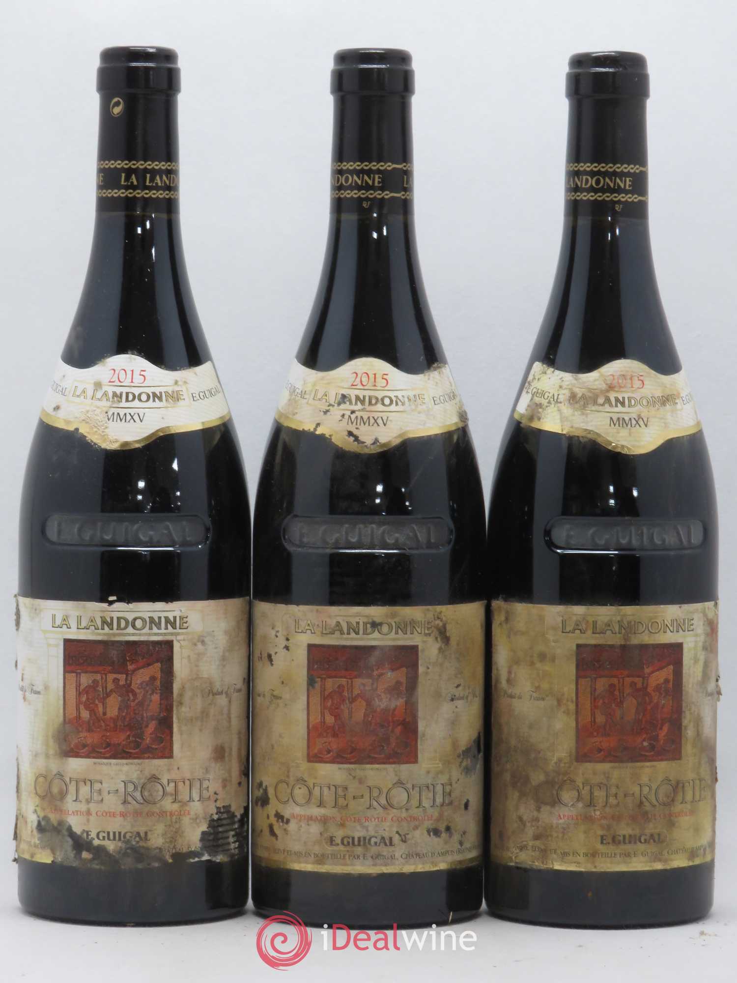 Côte-Rôtie La Landonne Guigal 2015 - Lot de 3 bouteilles - 0