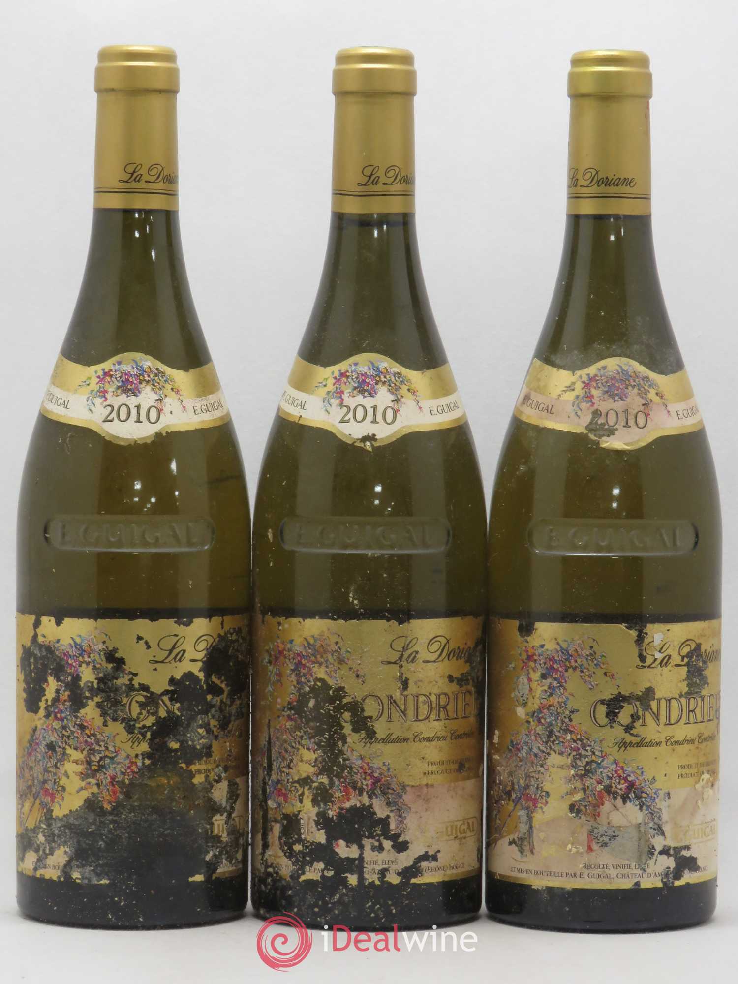Condrieu La Doriane Guigal 2010 - Lot de 3 bouteilles - 0