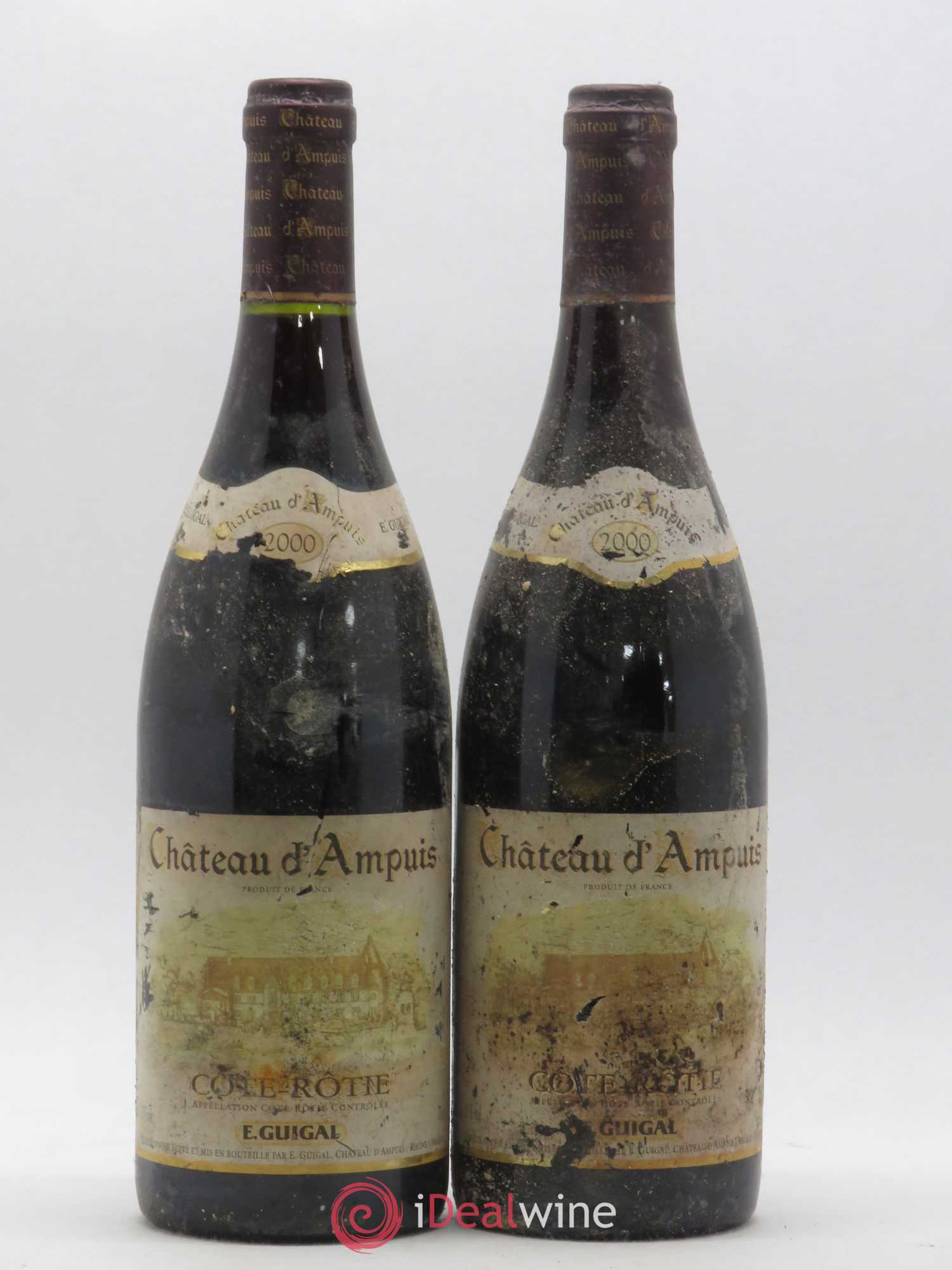 Côte-Rôtie Château d'Ampuis Guigal 2000 - Lot de 2 bouteilles - 0