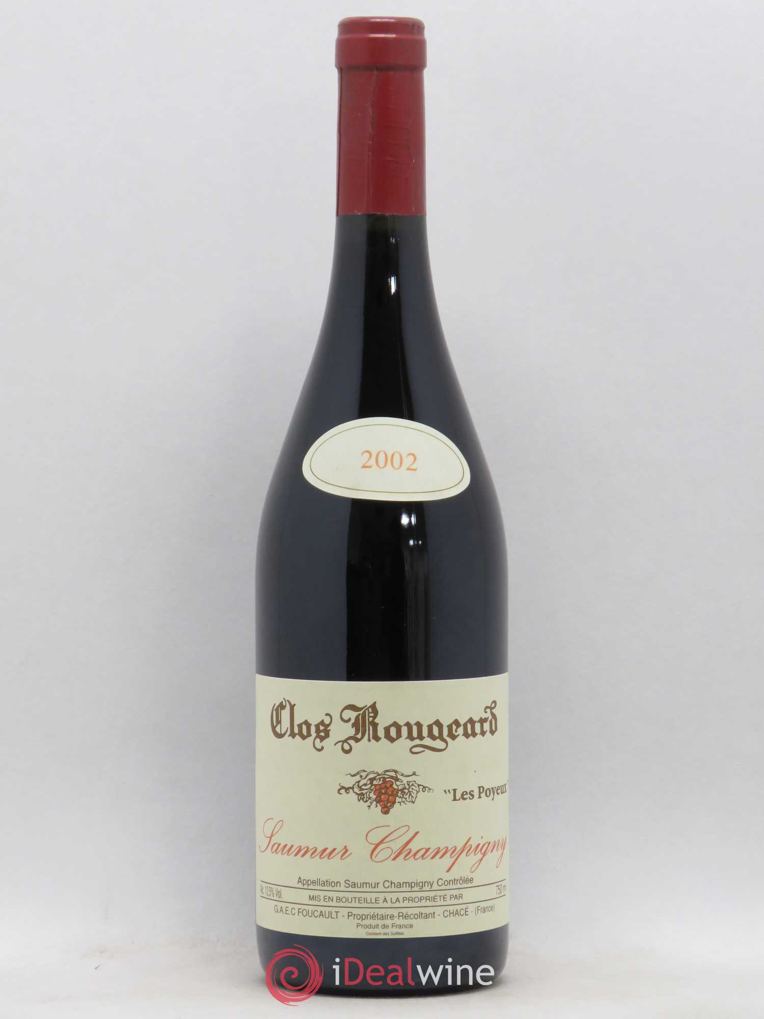 Saumur-Champigny Les Poyeux Clos Rougeard (sans prix de réserve) 2002 - Lot de 1 bouteille - 0