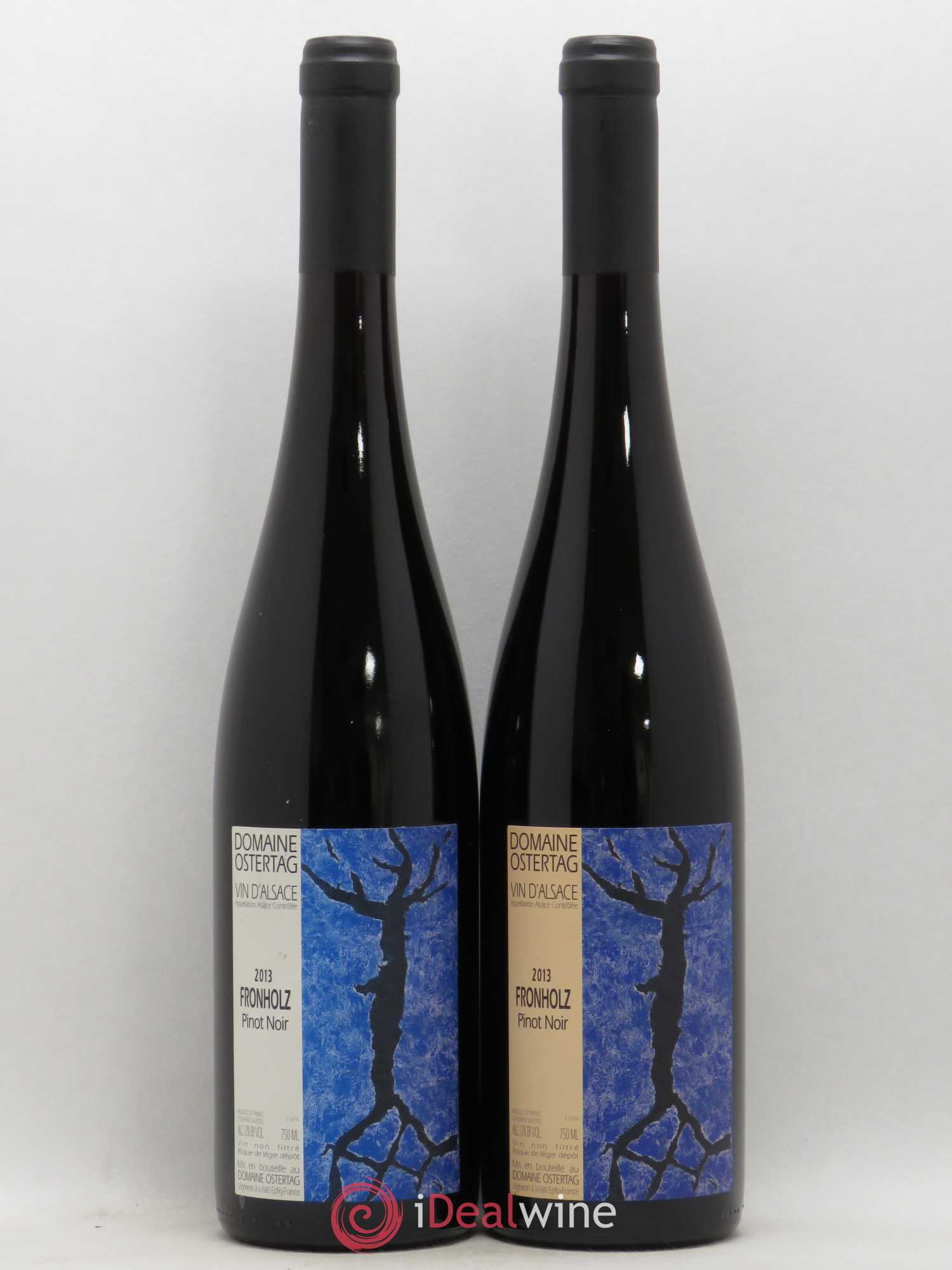 Pinot Noir Grand Cru Fronholz Domaine Ostertag 2013 - Posten von 2 Flaschen - 0