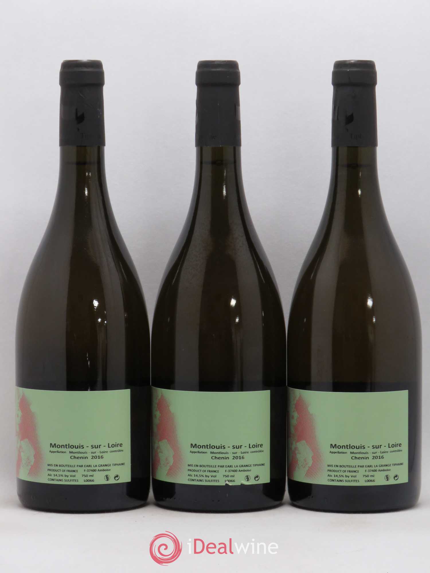 Montlouis-sur-Loire Les Epinays La Grange Tiphaine (sans prix de réserve) 2016 - Lot de 3 bouteilles - 1