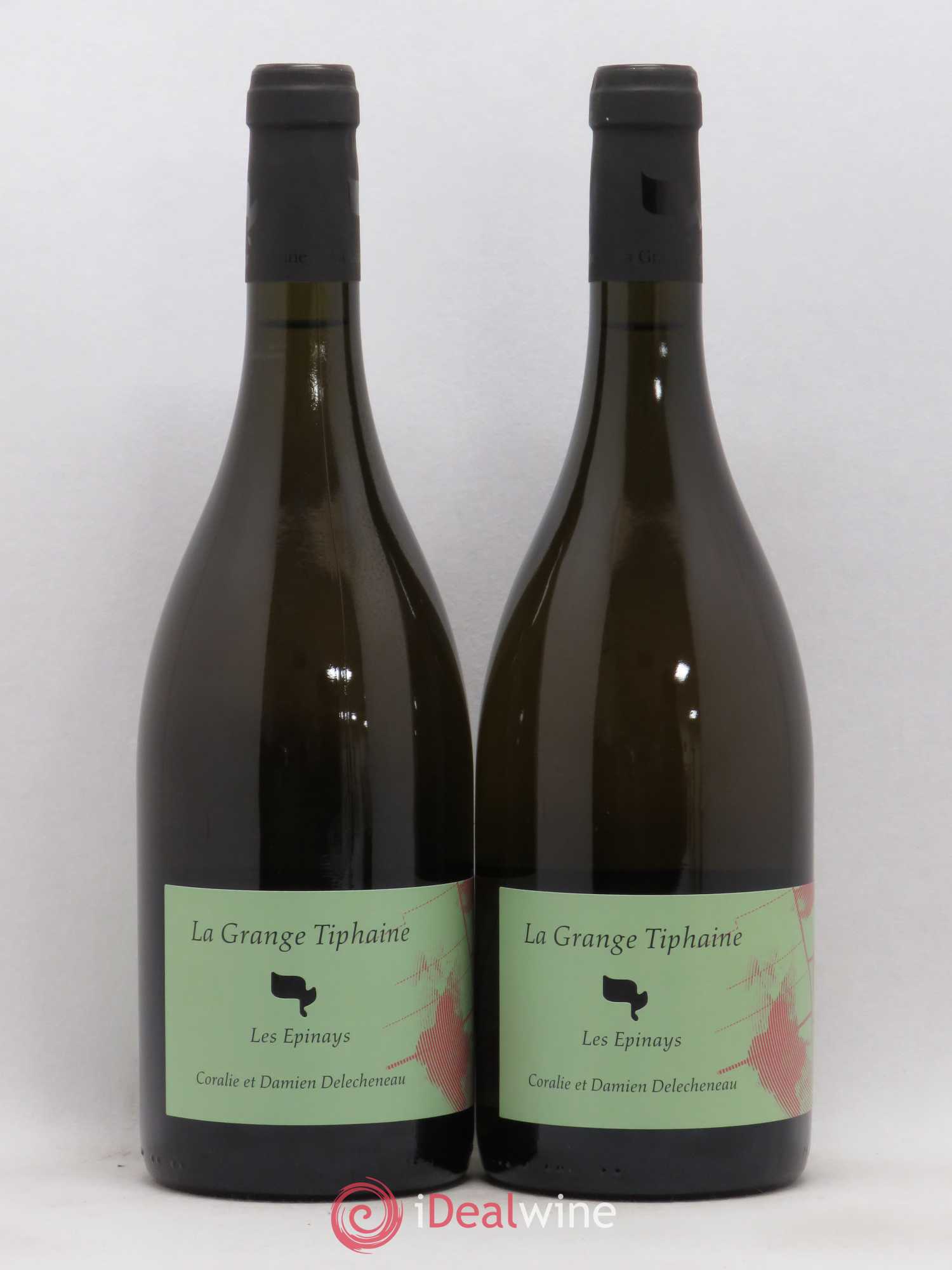 Montlouis-sur-Loire Les Epinays La Grange Tiphaine (sans prix de réserve) 2016 - Lot de 2 bouteilles - 0