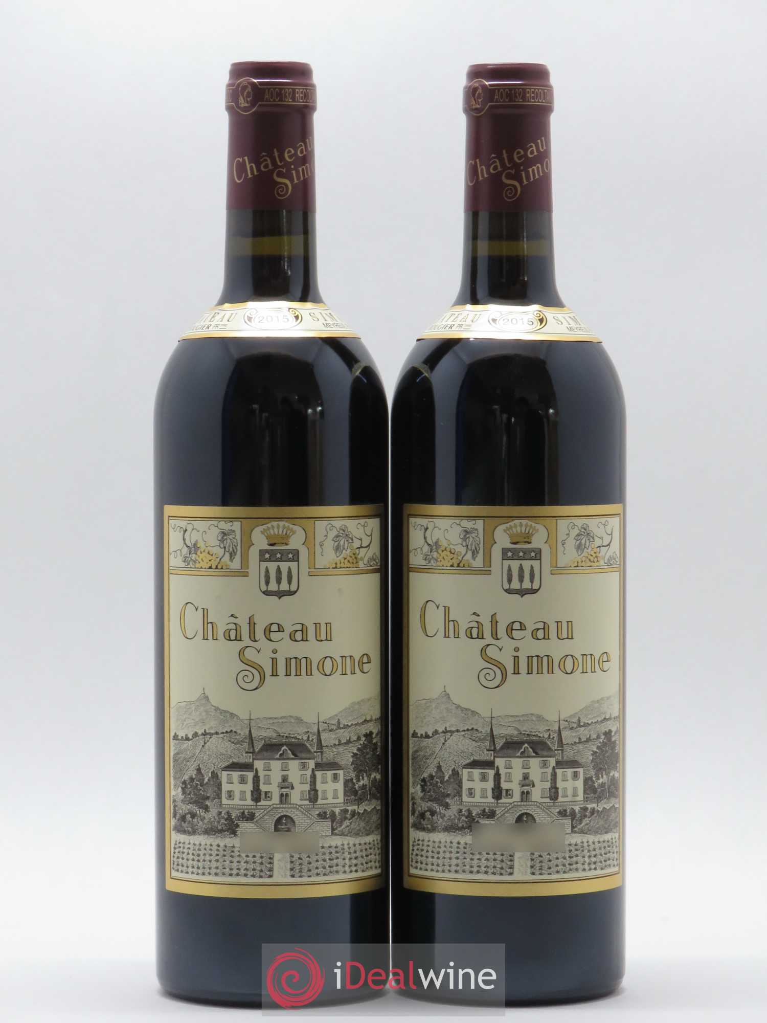 Palette Château Simone Famille Rougier 2015 - Lot de 2 bouteilles - 0