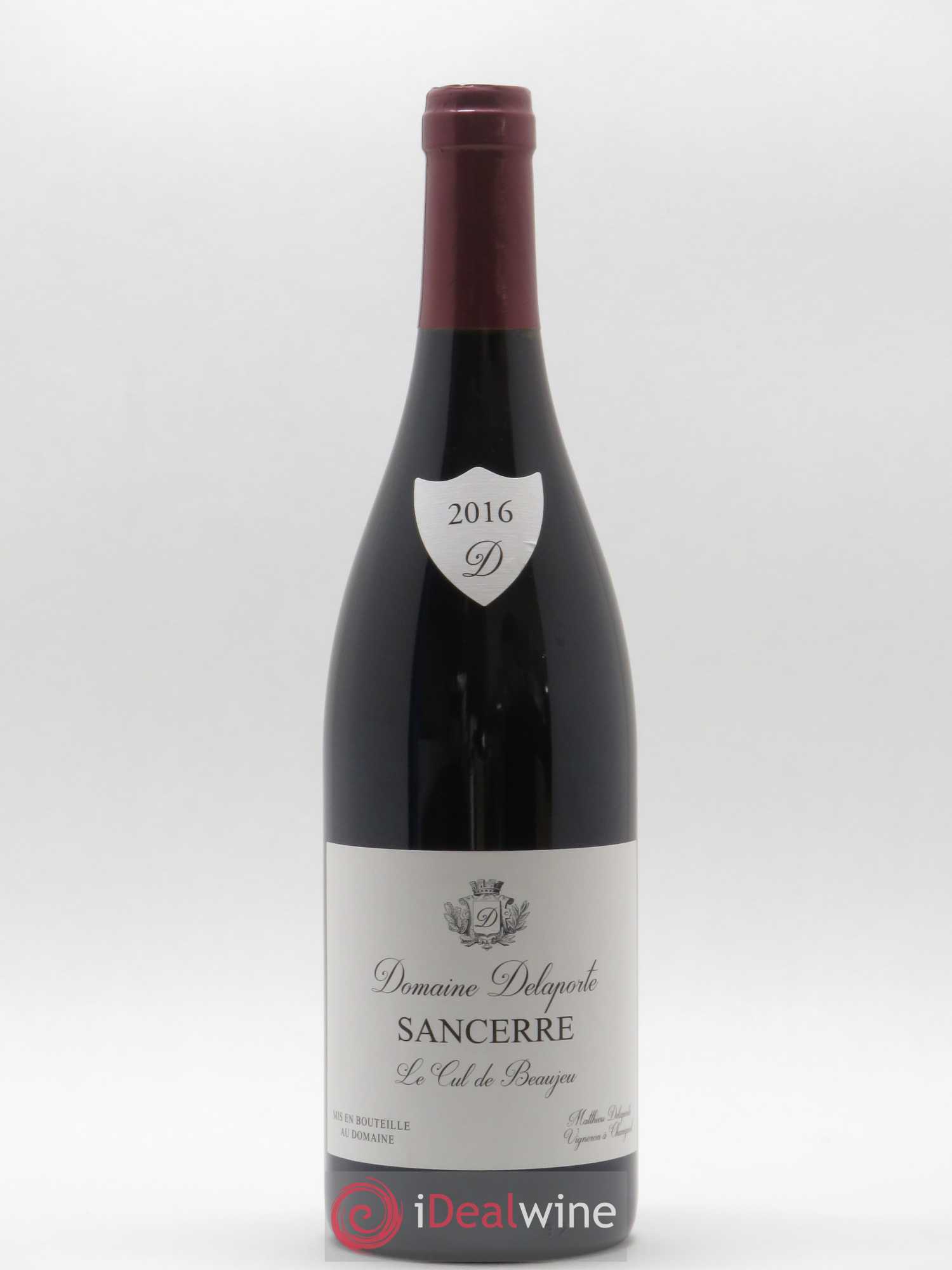Sancerre Le Cul de Beaujeu Delaporte 2016 - Lot de 1 bouteille - 0