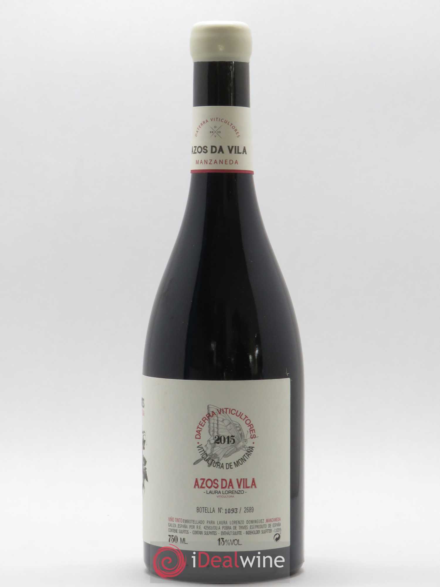 Espagne Daterra Viticultores Asos da Vila Laura Lorenzo 2015 - Posten von 1 Flasche - 1