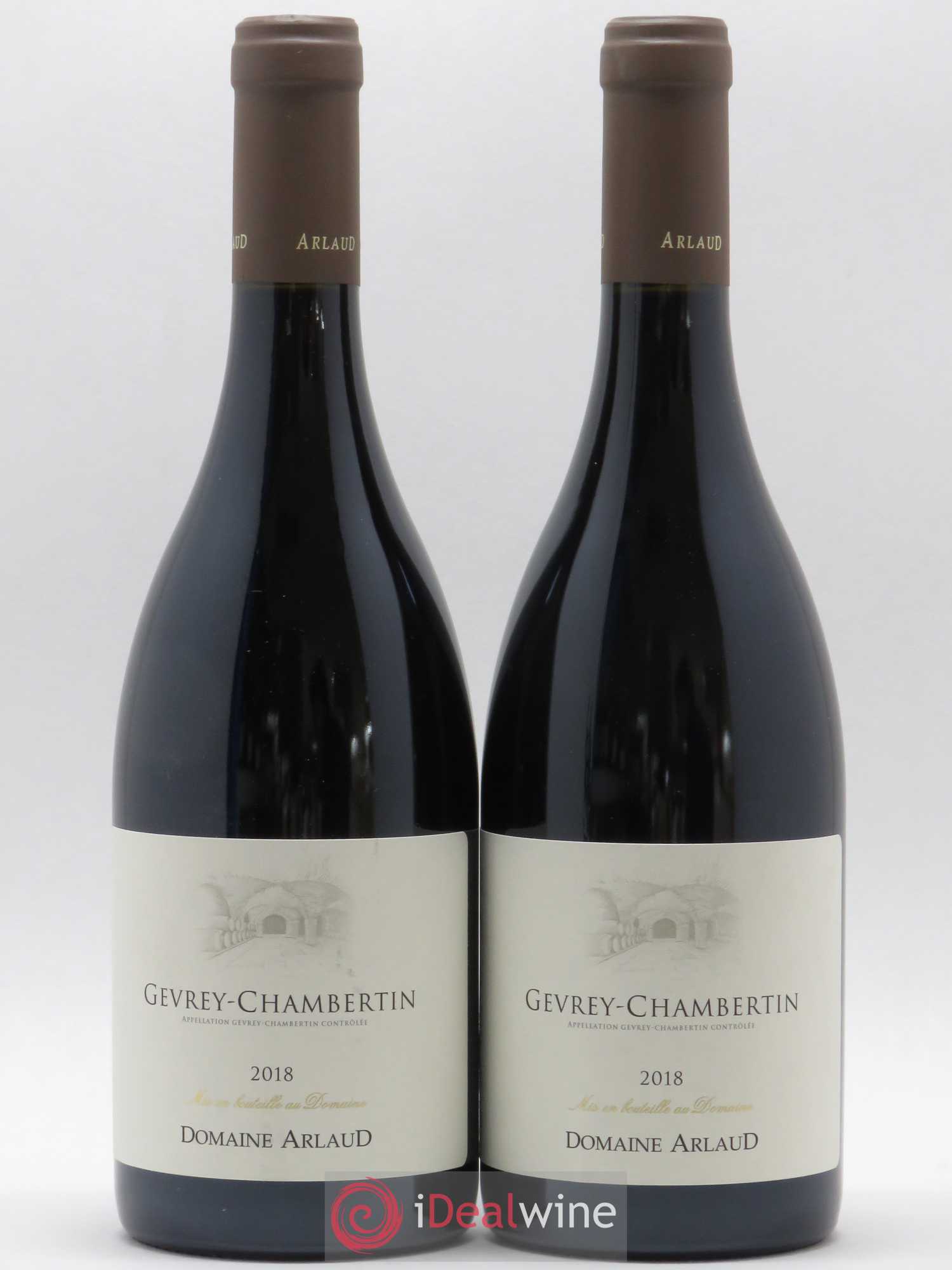 Gevrey-Chambertin Arlaud 2018 - Lot de 2 bouteilles - 0
