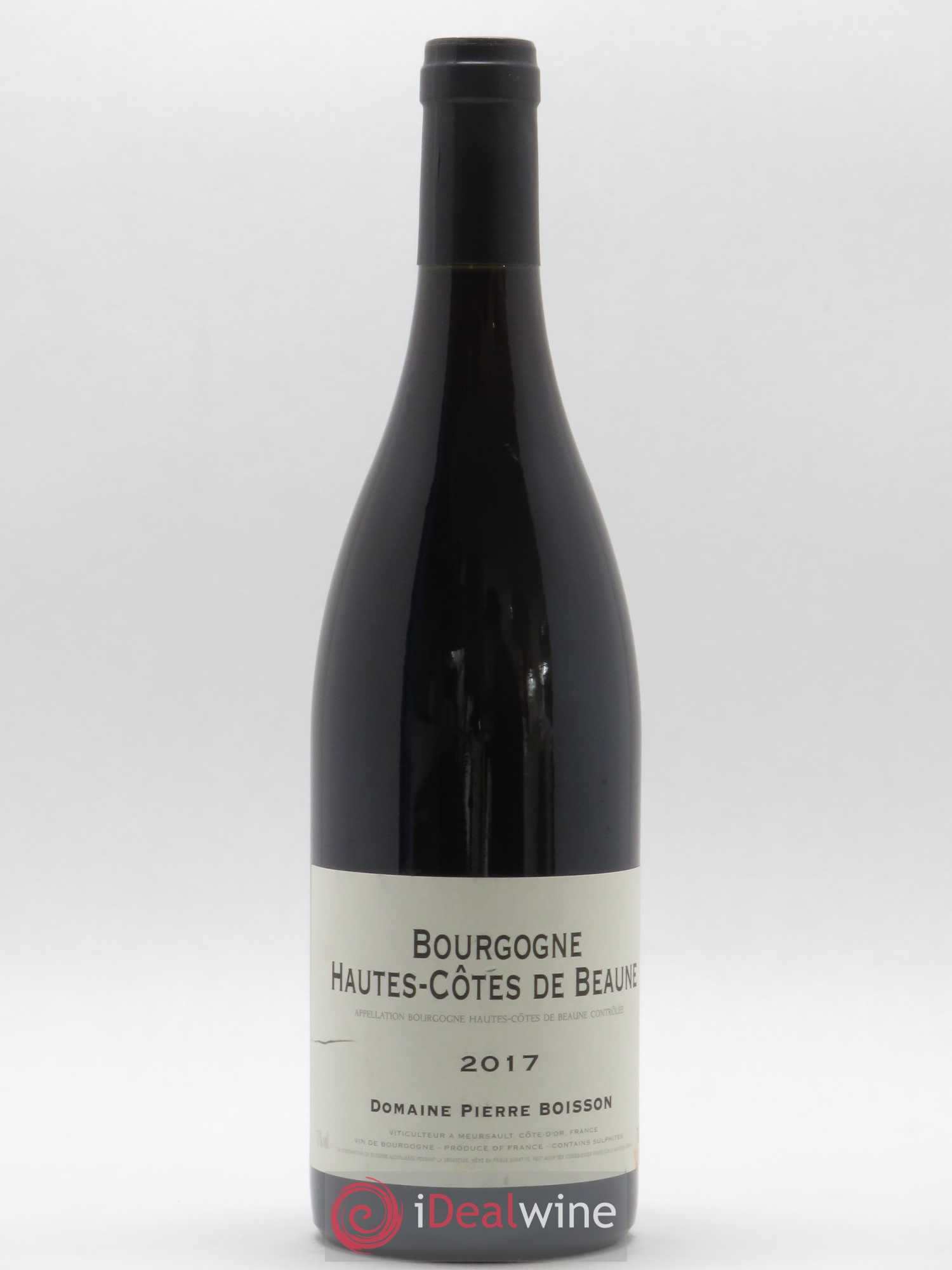Hautes-Côtes de Beaune Pierre Boisson (Domaine) 2017 - Lot de 1 bouteille - 0