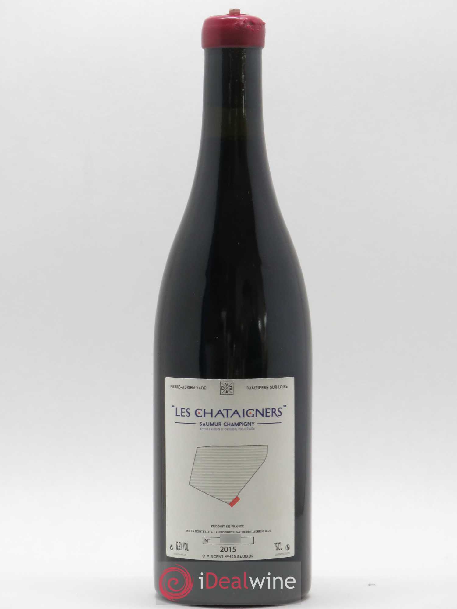 Saumur-Champigny les Chataigniers Pierre Adrien Vade 2015 - Posten von 1 Flasche - 0