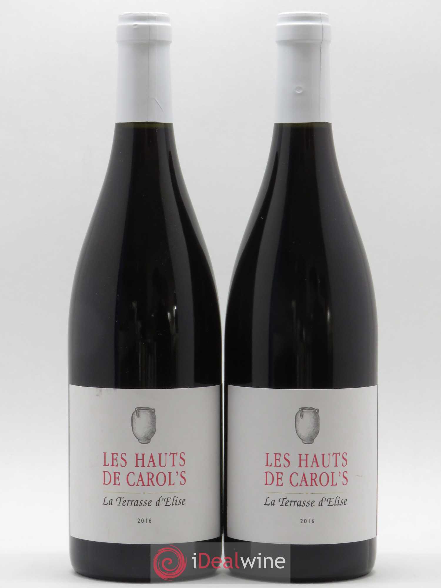 Pays d'Hérault Les Hauts de Carol's Terrasse d'Elise (Domaine de la) 2016 - Lot de 2 bouteilles - 0