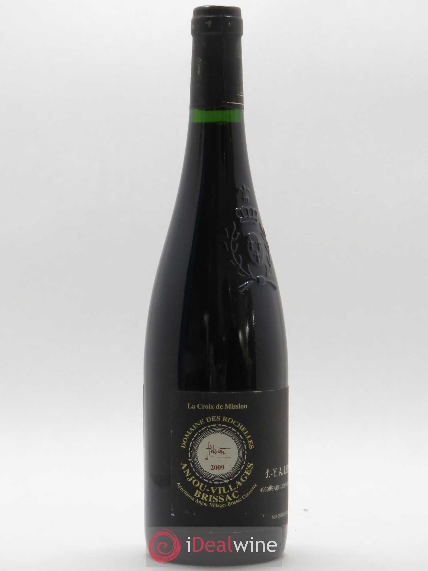 Anjou villages Brissac Croix de Mission Domaine des Rochelles 2009 - Lot de 1 bouteille - 1