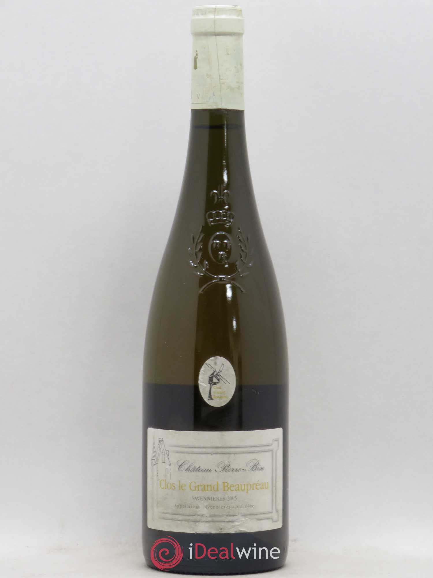Savennières Clos le Grand Beaupréau Château Pierre Bise 2005 - Posten von 1 Flasche - 0