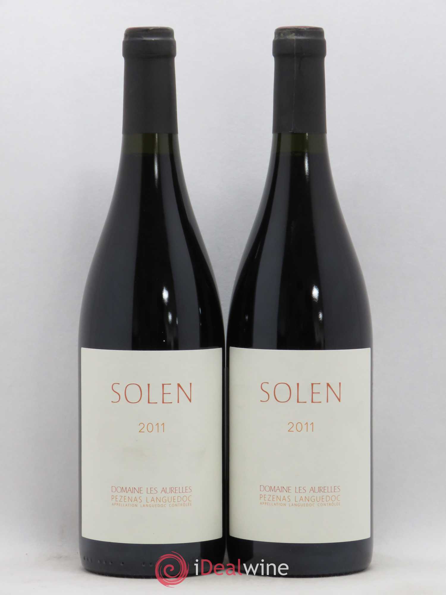 Languedoc Pézenas Solen Domaine les Aurelles 2011 - Lot de 2 bouteilles - 0