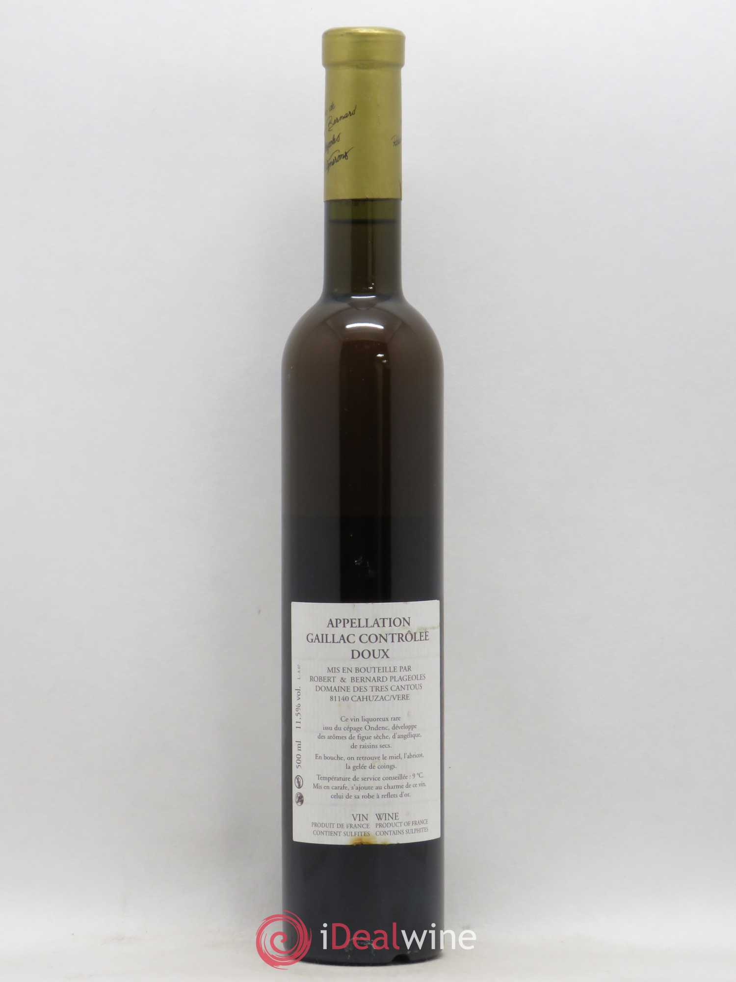 Gaillac Doux Vin d'Autan Domaine Plageoles 2007 - Lot of 1 bottle - 1