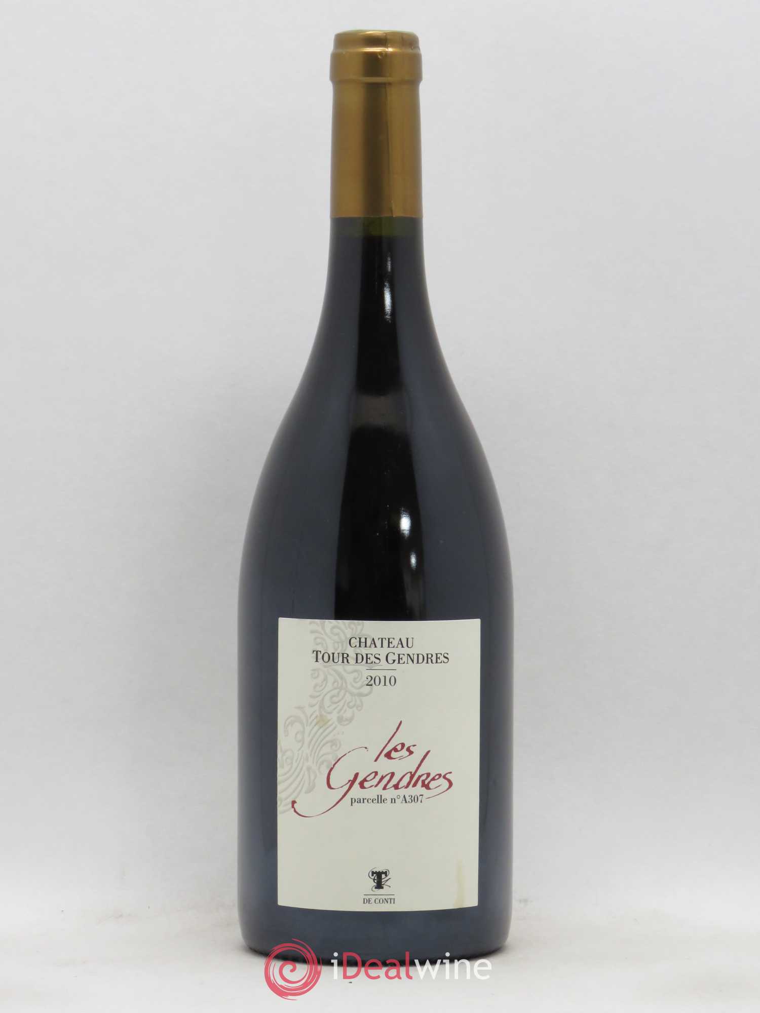 Côtes de Bergerac Château des Tour des Gendres Parcellaire Les Gendres Famille de Conti (sans prix de réserve) 2010 - Lot de 1 bouteille - 0