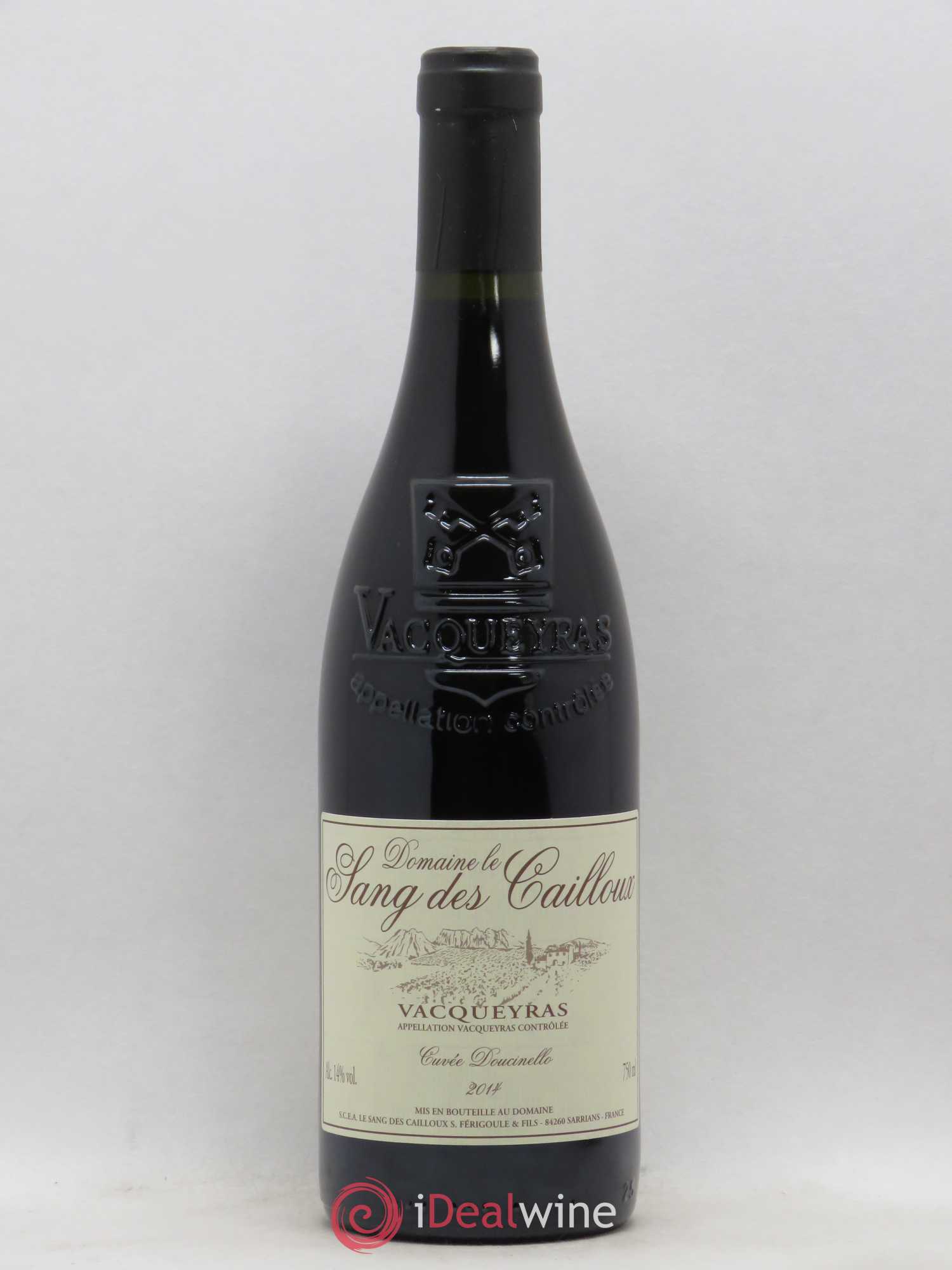 Vacqueyras Doucinello Le Sang des Cailloux (sans prix de réserve) 2014 - Posten von 1 Flasche - 0